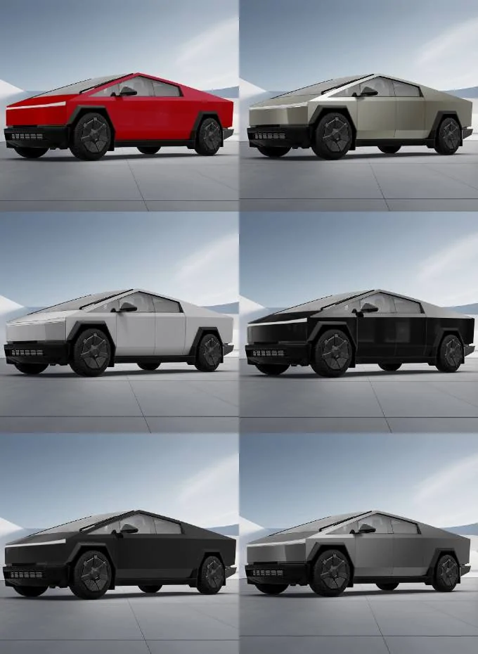 Tesla Cybertruck Show Off Your Wrapped Cybertruck!🚗✨ To Win Teslaunch DIY Color Wrap Film Giveaway 0001