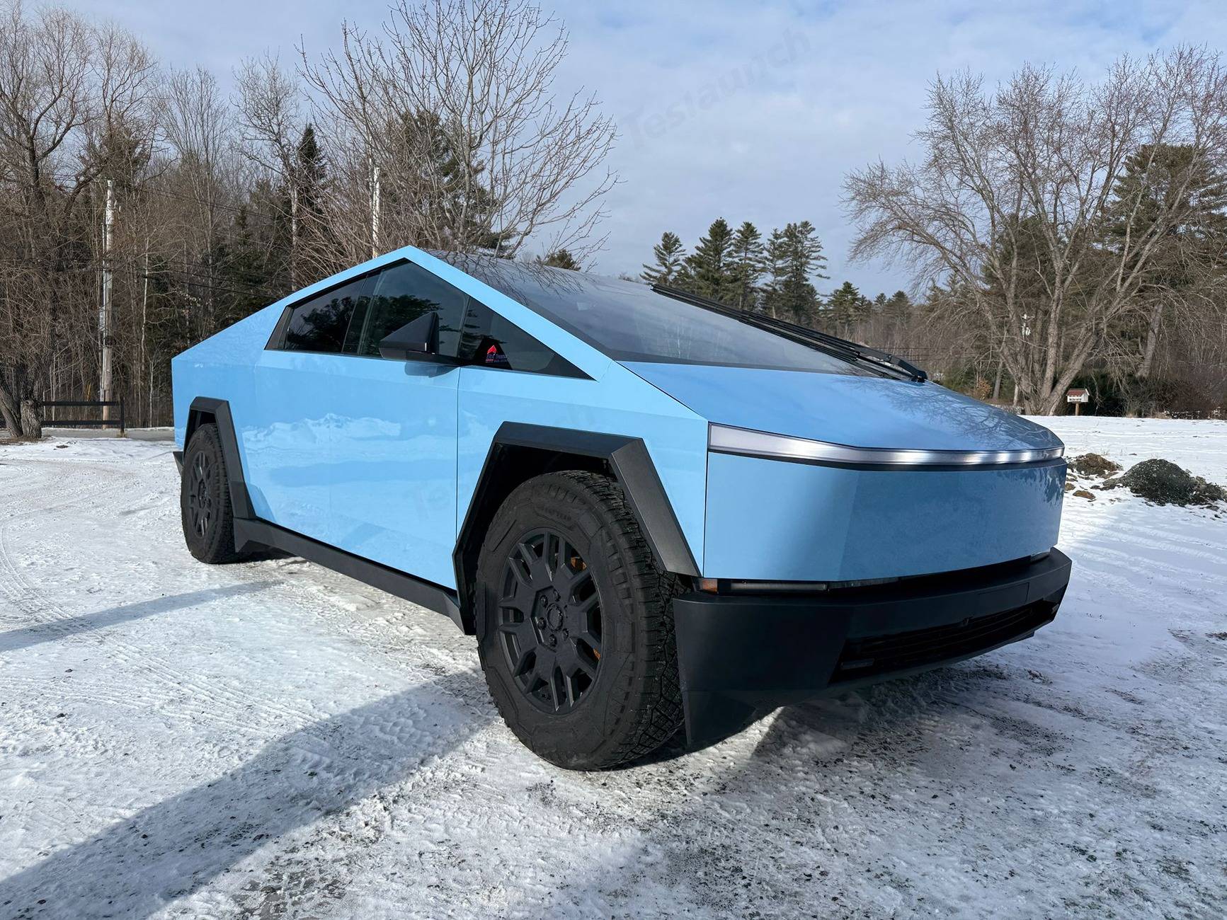 Tesla Cybertruck Show Off Your Wrapped Cybertruck!🚗✨ To Win Teslaunch DIY Color Wrap Film Giveaway 02