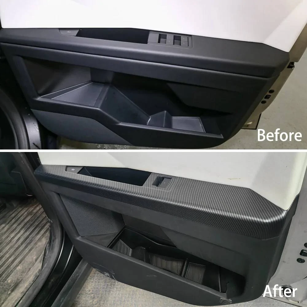 Tesla Cybertruck 🏎️ Cybertruck Carbon Fiber Pattern ABS Accessories: Now Available at Teslaunch! 🚀 02