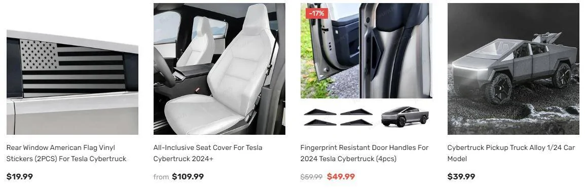 Tesla Cybertruck 🎃👻 Trick or Treat! 🚗 Free gift on orders over $399 – Get a 1:32 Cybertruck model 🎃👻 03