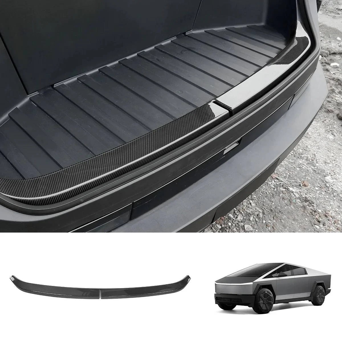 Tesla Cybertruck 🚀 Ultimate Real Carbon Fiber Upgrades for Your Cybertruck! 🚀Big Sale at Teslaunch! 06