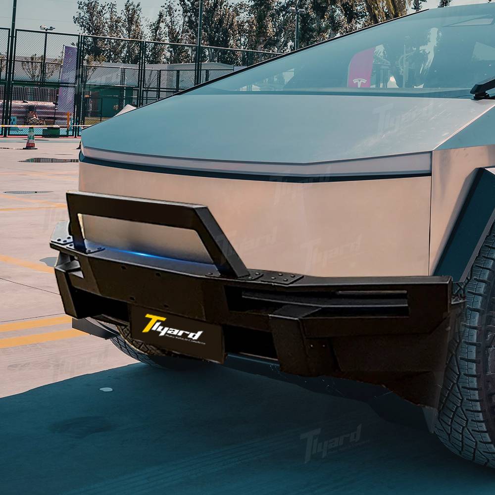 Tesla Cybertruck 🚀 𝐓𝐥𝐲𝐚𝐫𝐝 𝐂𝐲𝐛𝐞𝐫𝐭𝐫𝐮𝐜𝐤 𝐒𝐭𝐞𝐞𝐥 𝐁𝐮𝐥𝐥 𝐁𝐚𝐫: 𝐓𝐨𝐮𝐠𝐡 𝐒𝐭𝐲𝐥𝐞 𝐌𝐞𝐞𝐭𝐬 𝐎𝐟𝐟-𝐑𝐨𝐚𝐝 𝐀𝐫𝐦𝐨𝐫! 1