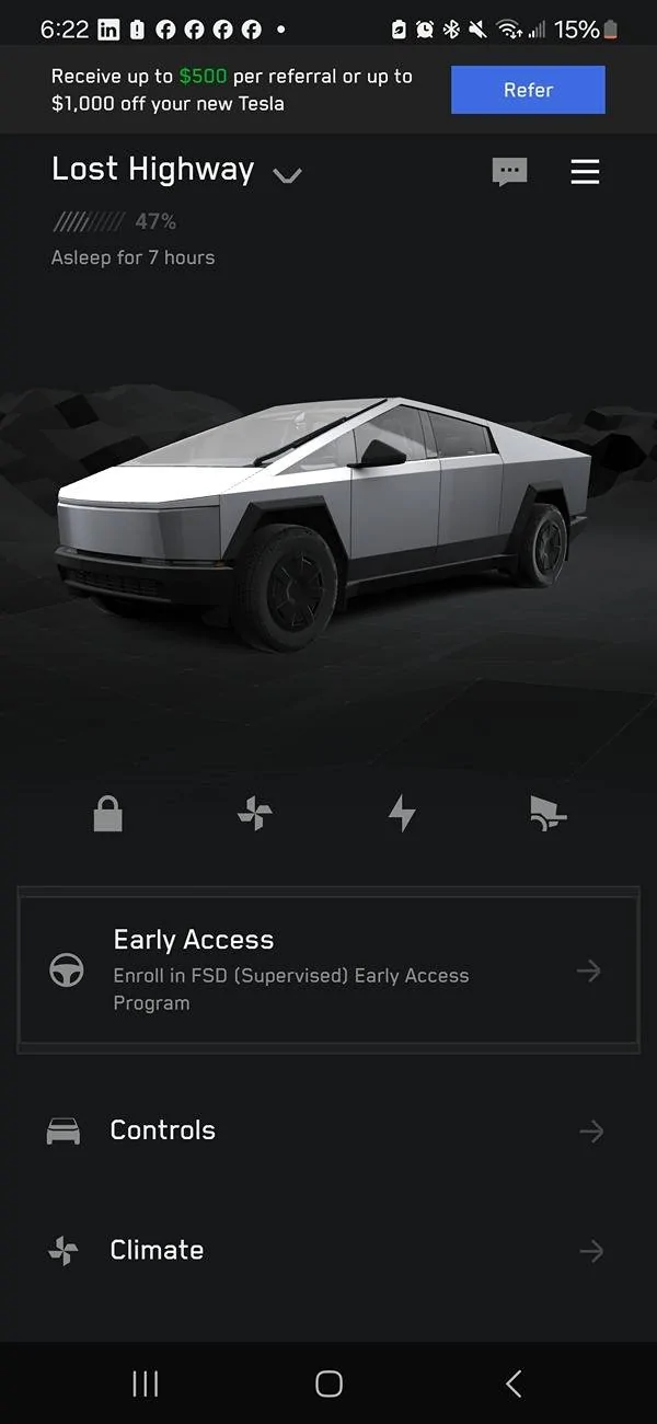 Tesla Roadster 2nd gen Invitation in App - FSD (Supervised) Early Access Program -- did you get it? 1000013138