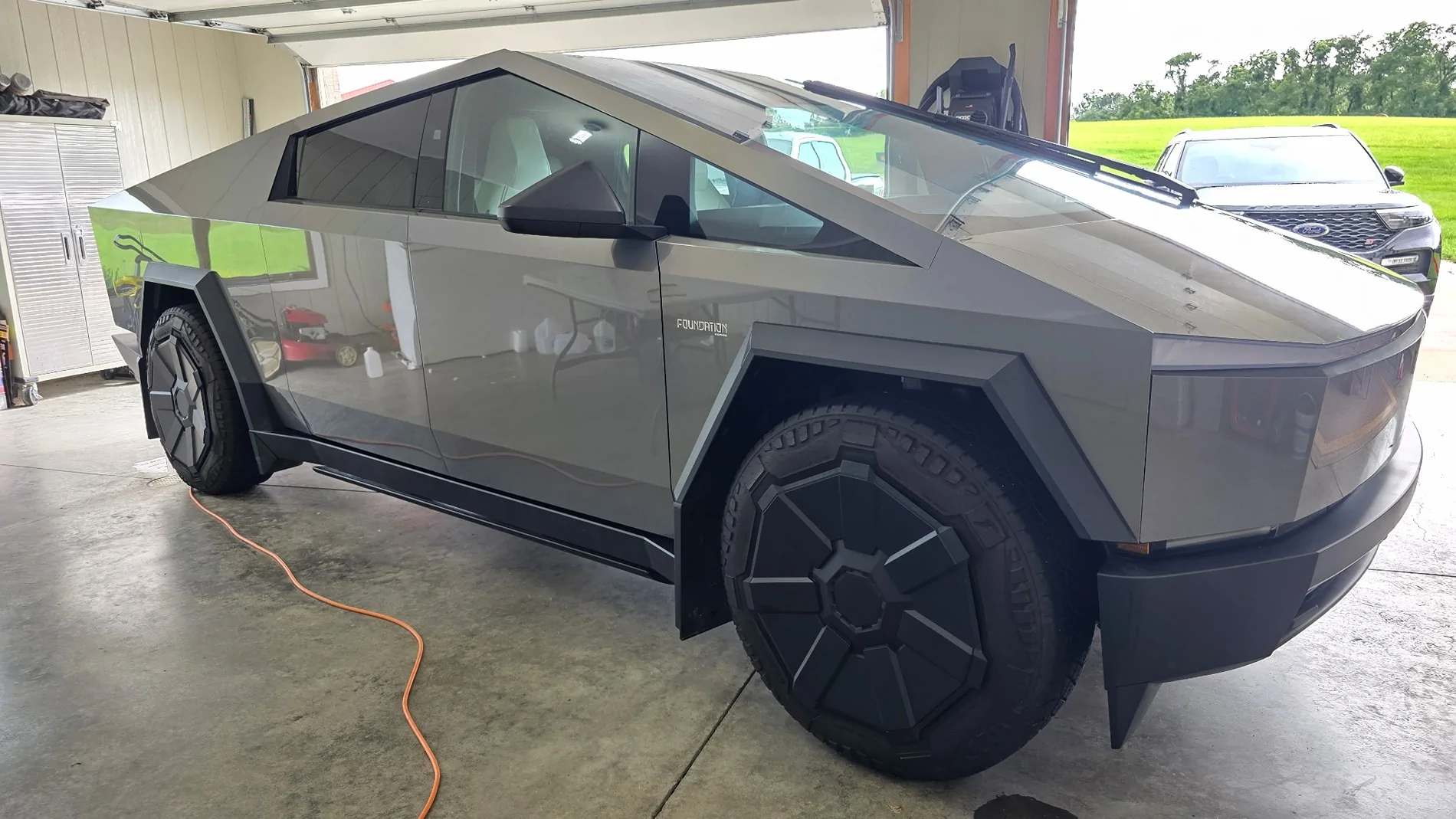 Tesla Cybertruck Got the truck wrapped in PPF by TWRAPS 1000020661