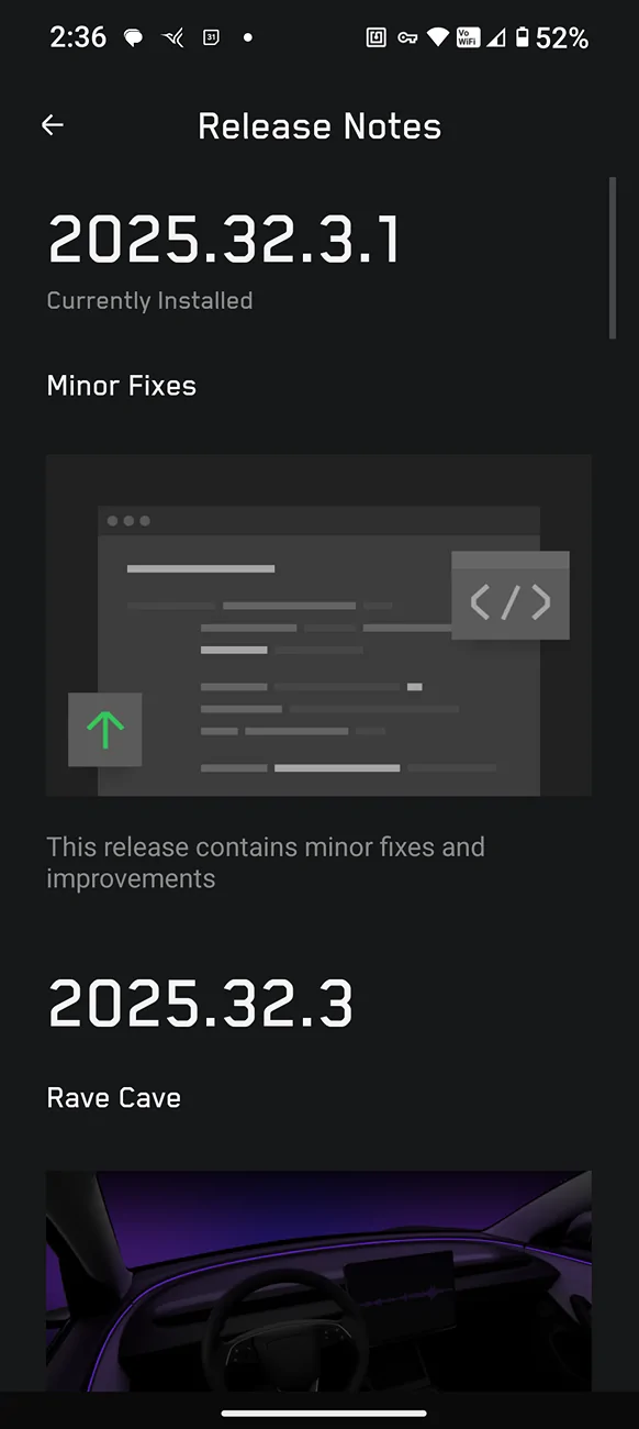 Tesla Roadster 2nd gen 2025.32.3.1 Update Now Live 🚨 1000043548
