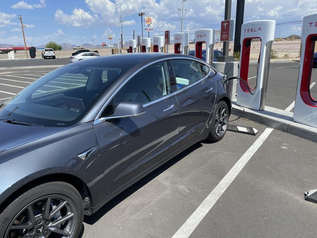 Tesla Cybertruck Charging stations. 1630343110102