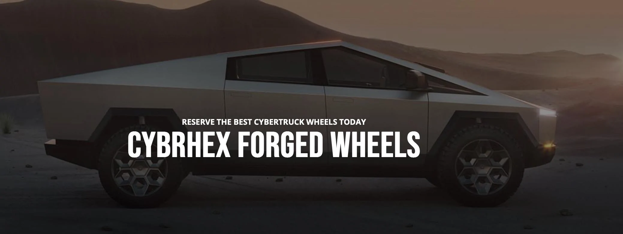 Tesla Roadster 2nd gen Unplugged Performance Aftermarket Wheels announcement reveals production Cybertruck design?!  [UP CYBRHEX Forged Wheels] 1666807974310