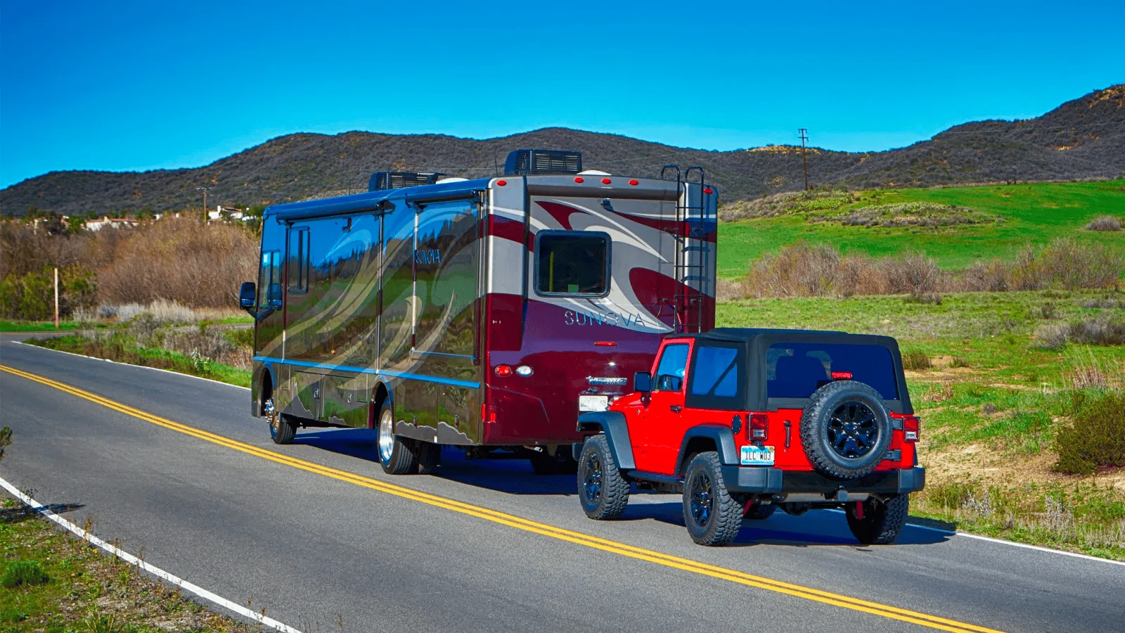Tesla Roadster 2nd gen Flat towing the Cybertruck, "It's a giant battery for my RV", etc 1691428908853