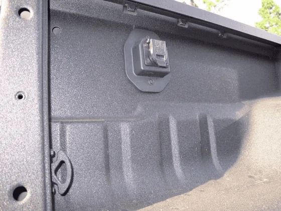 Tesla Roadster 2nd gen Tow Hitch Cover removal is easy (DIY). 4-way and 7-way connectors underneath 1704734802786