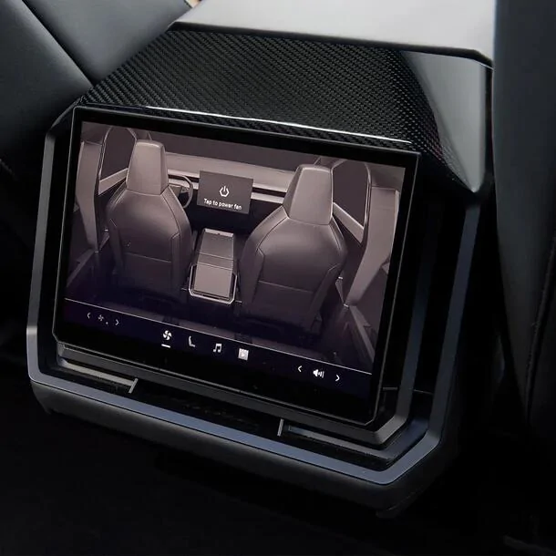 Tesla Cybertruck Transform Your Cybertruck with Real Carbon Fiber Armrest & Rear Screen Frame Covers! 🚗💥 1734754076975-s3