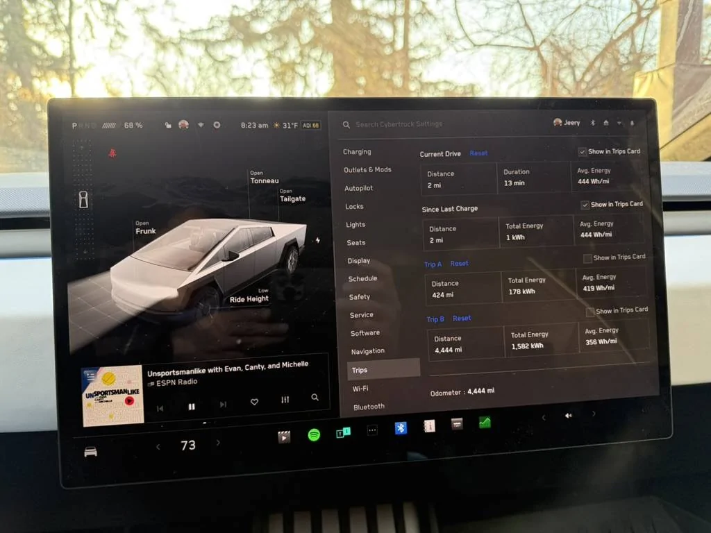 Tesla Cybertruck FS AWD Dual Motor - Really Getting 20 Mi More Range? 1743437871993-4