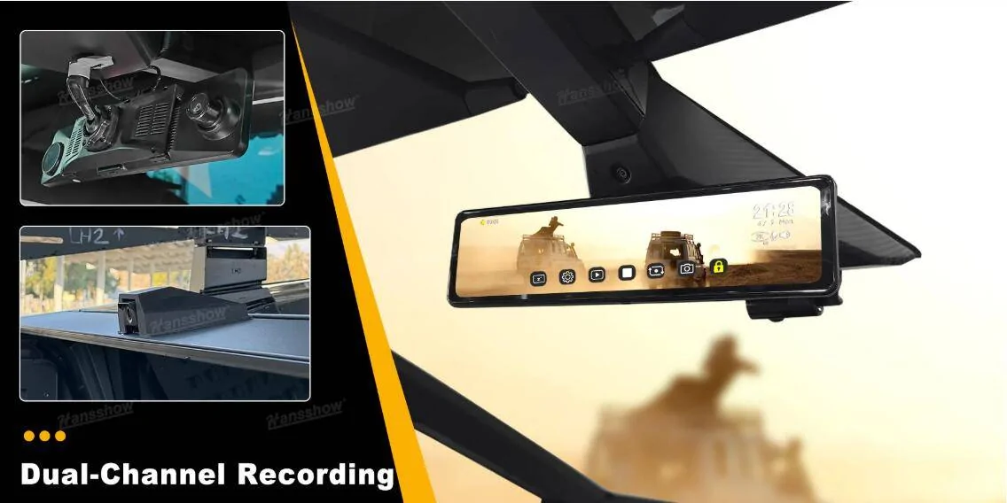 Tesla Cybertruck Best Version Streaming Rearview Mirror For Cybertruck From Hansshow 1749464494776-3a