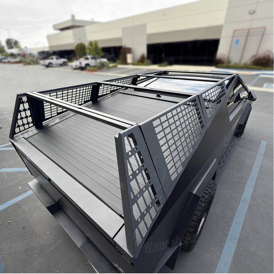 Tesla Cybertruck Cybertruck Roof Rack Molle Panel Roof Platform In Stock By Hansshow 1749638045783-l