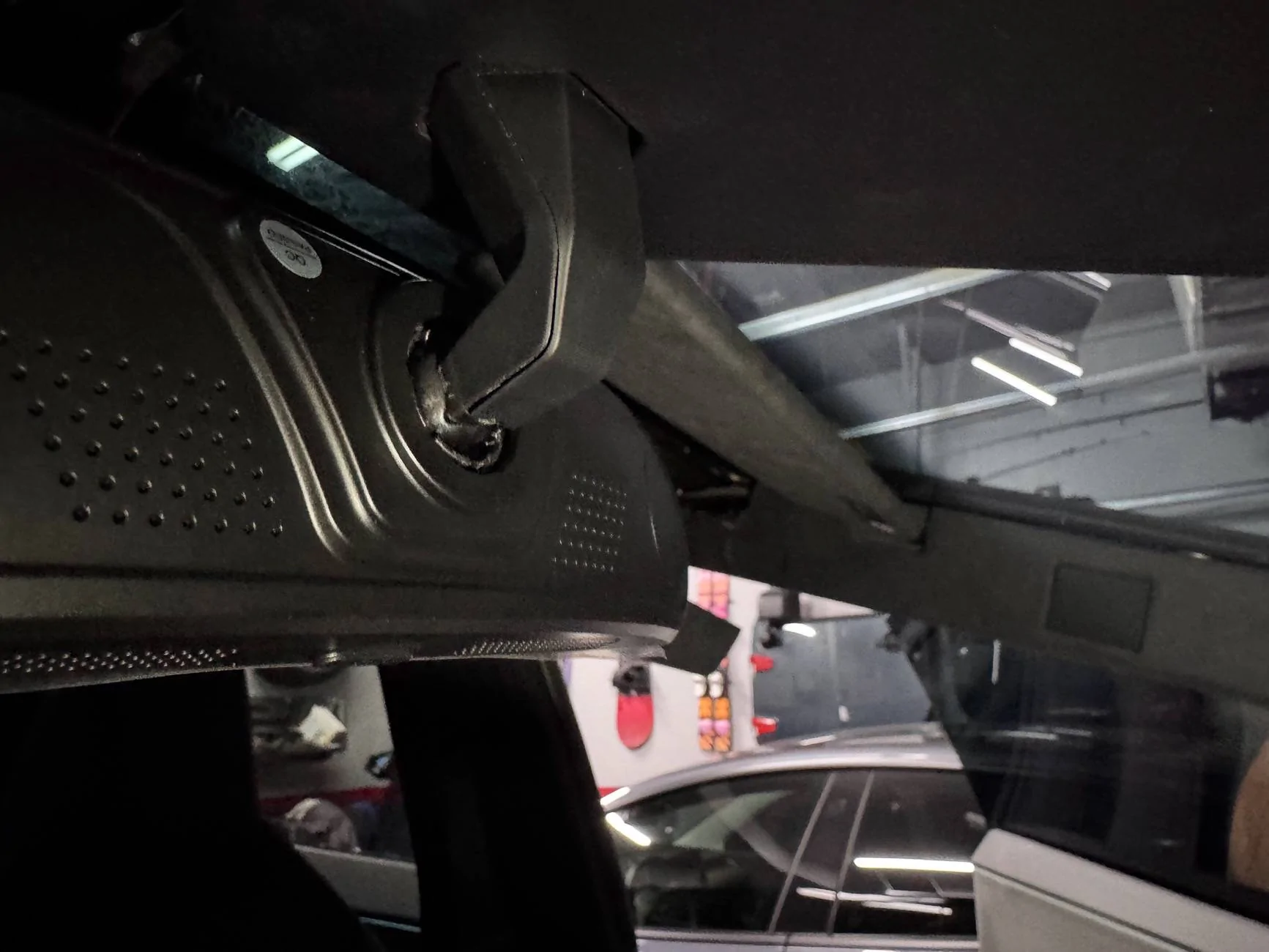 Tesla Cybertruck Hansshow V2 (2.5 / 3) Upgraded Media Rearview Mirror Install Article and Video 1751826934469-t1