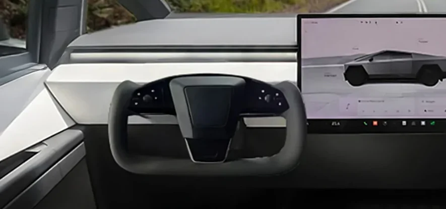 Tesla Cybertruck Upgrade Your Cybertruck Driving Experience! Yeslak Yoke Steering Wheel on Sale 1756716985463-tc