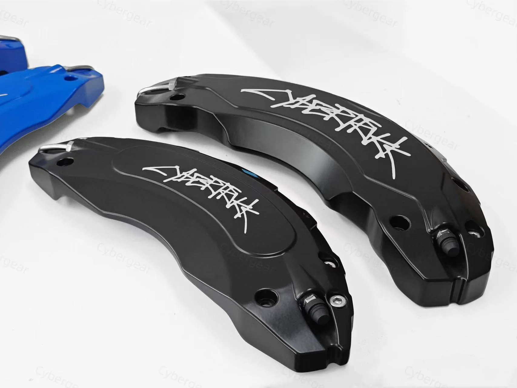 Tesla Cybertruck Caliper Cover Now Available in Matte Black & Electric Blue for Cybertruck! (by Cybergear) 1e4cb47b2df961495a18f0ef5a6d401