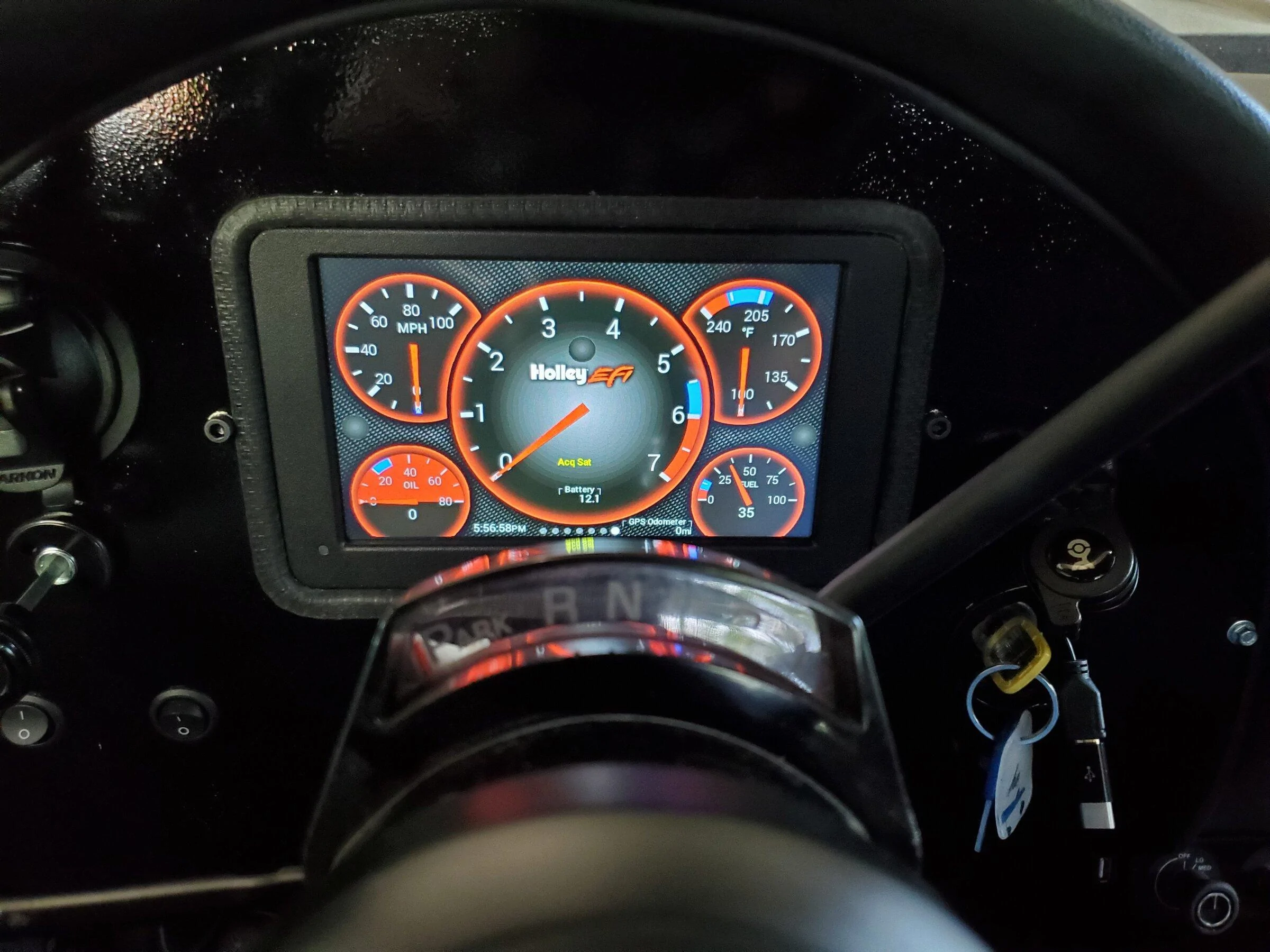 Tesla Roadster 2nd gen Bored? Check out the digital dash I installed... 20220529_175622[1]