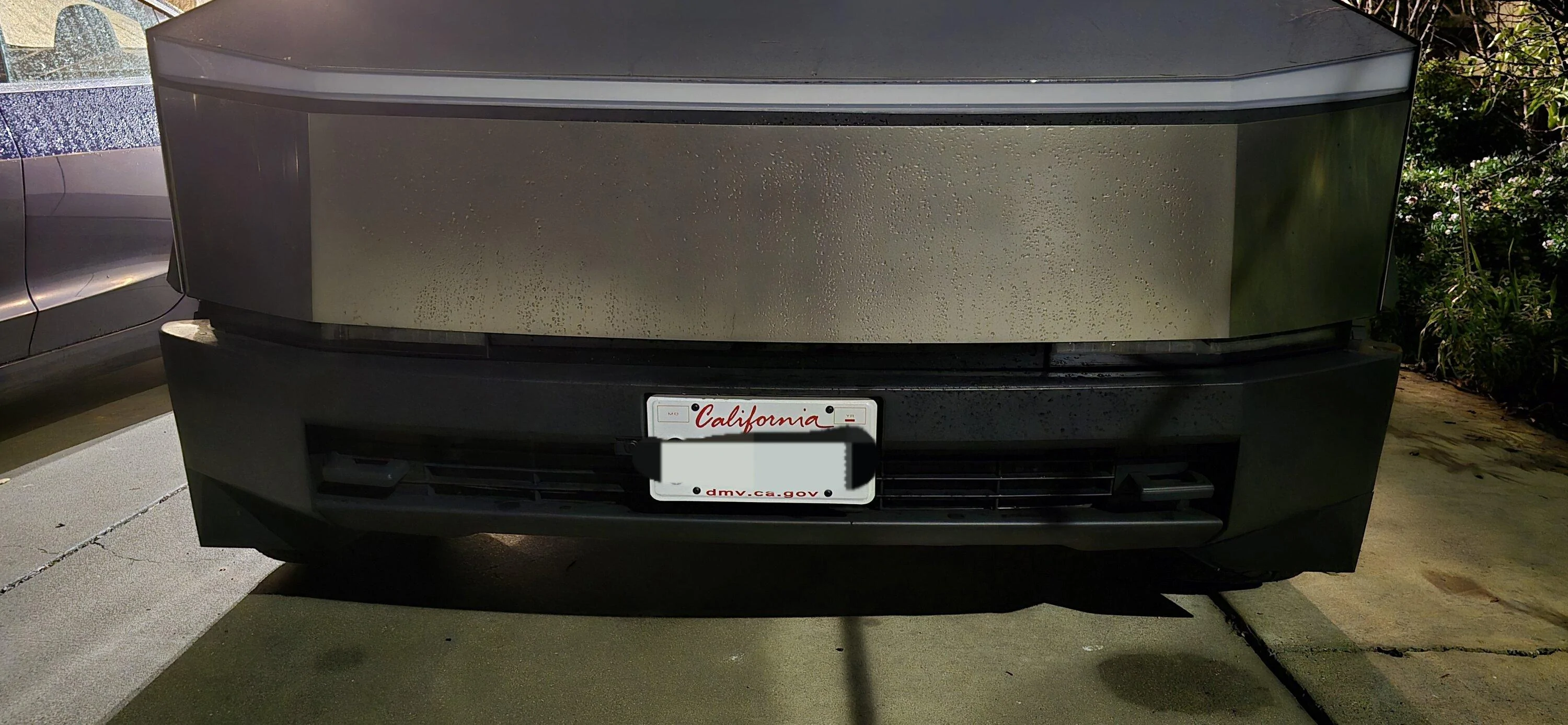 Tesla Roadster 2nd gen Front License Plate mount 20240229_201158