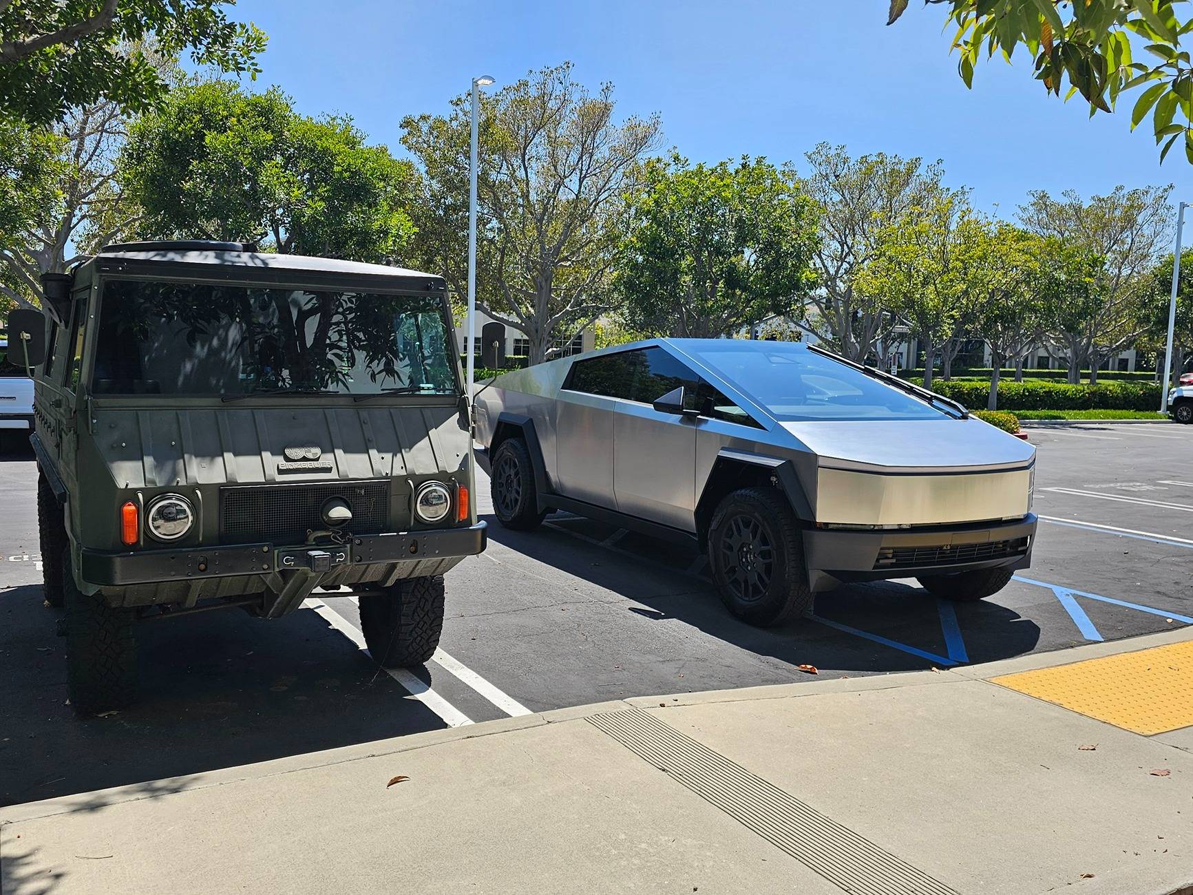 Tesla Roadster 2nd gen Never Been Done.  Solar Panel on a CyberTruck! Charging Station soon. 20240613_144342