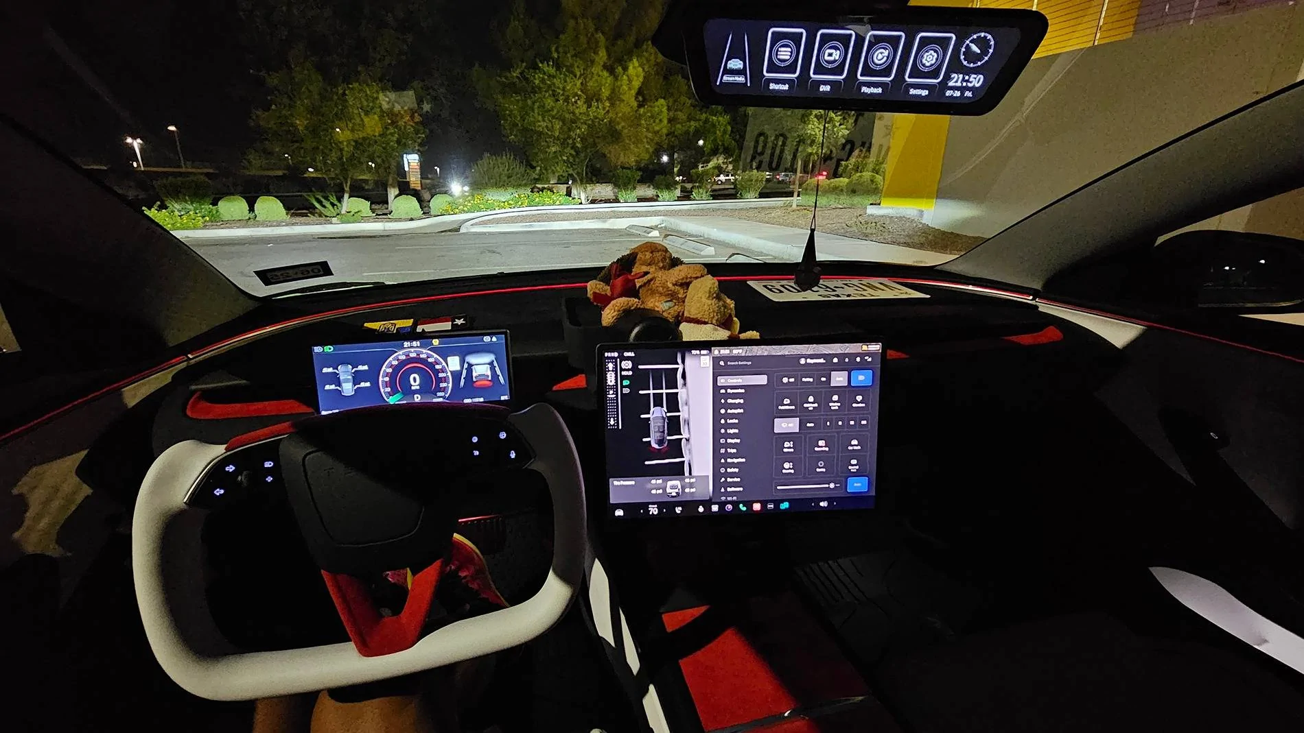 Tesla Roadster 2nd gen NEW plug-n-play Apple CarPlay / Android Auto functionality for Cybertruck - From TSportline.com 20240726_215119