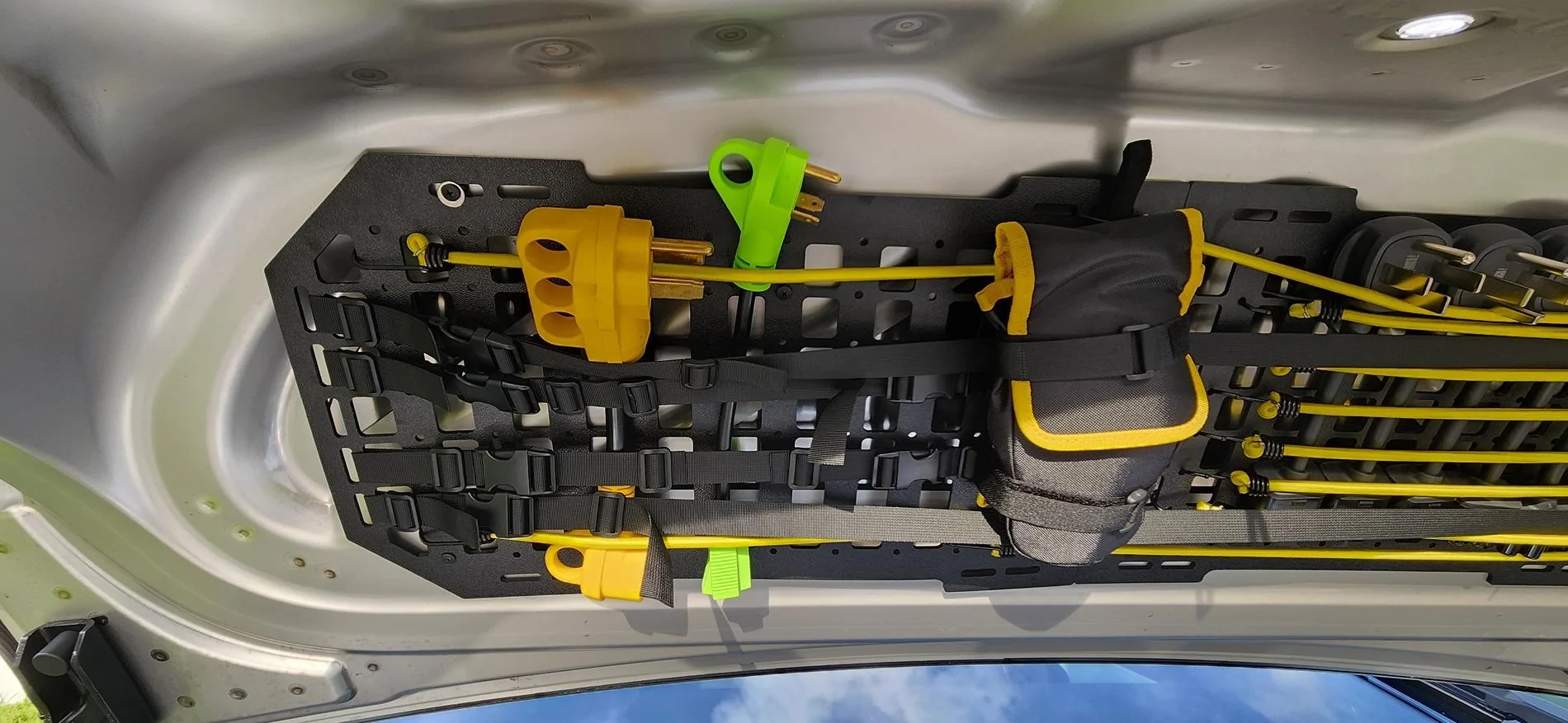 Tesla Roadster 2nd gen Frunk MOLLE Panel 20240730_183454