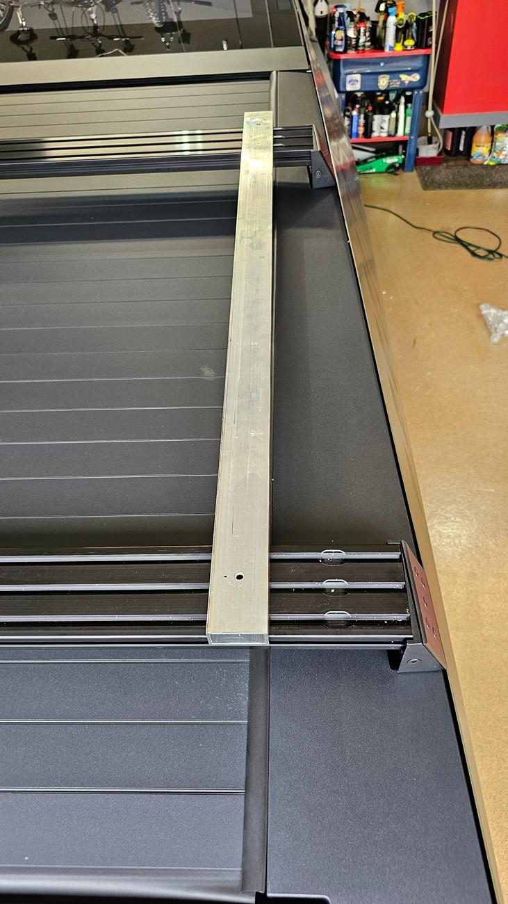 Tesla Cybertruck DIY built Baja Tire Rack 20240824_114327