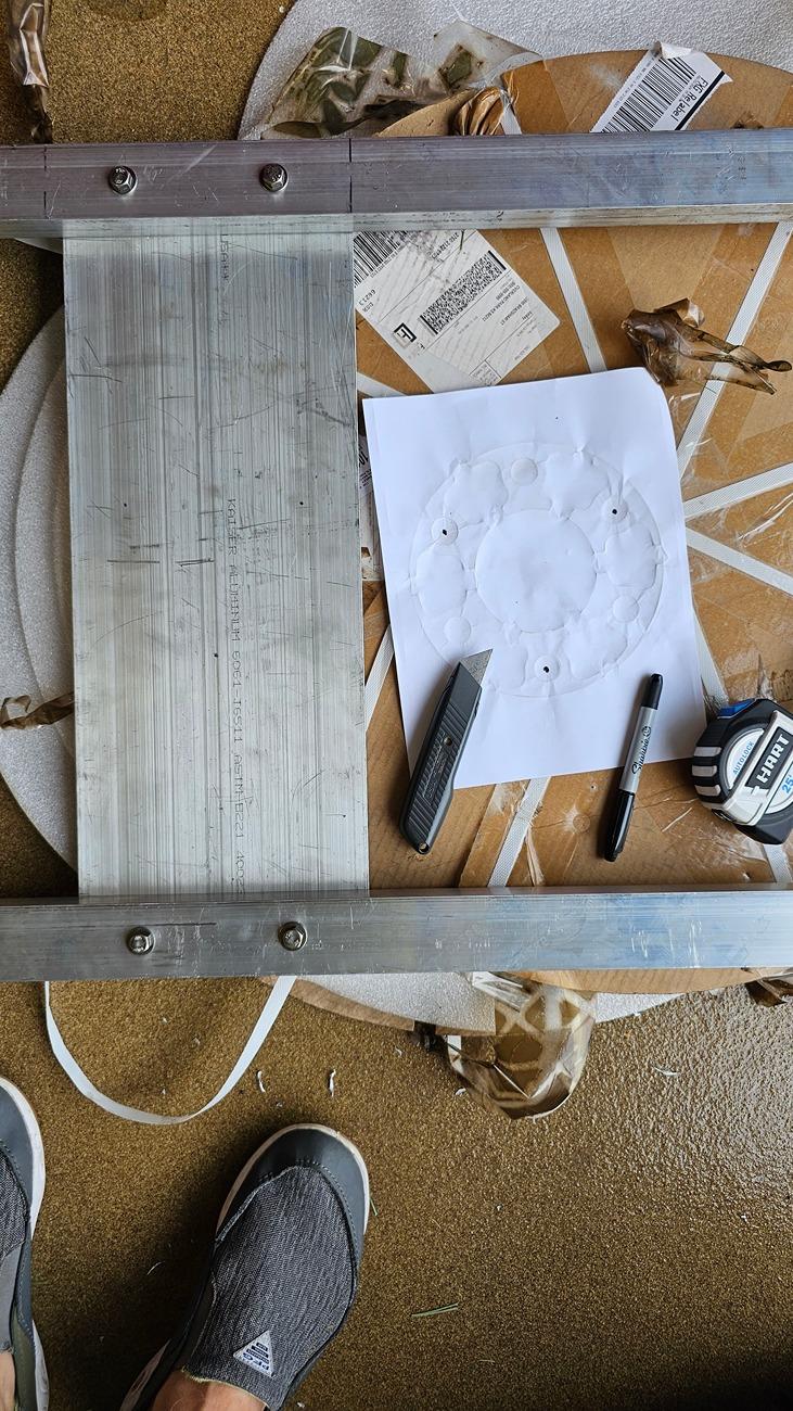 Tesla Cybertruck DIY built Baja Tire Rack 20240824_161738