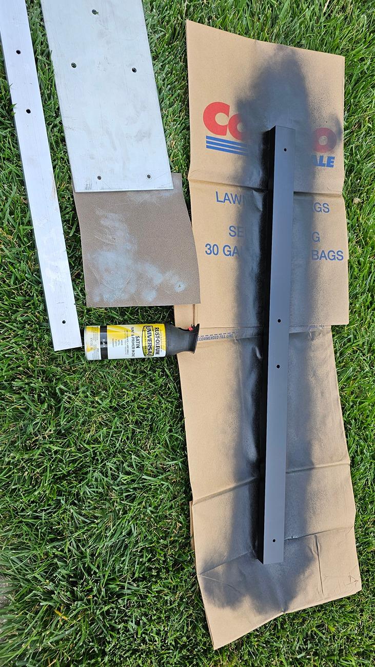 Tesla Cybertruck DIY built Baja Tire Rack 20240824_181922