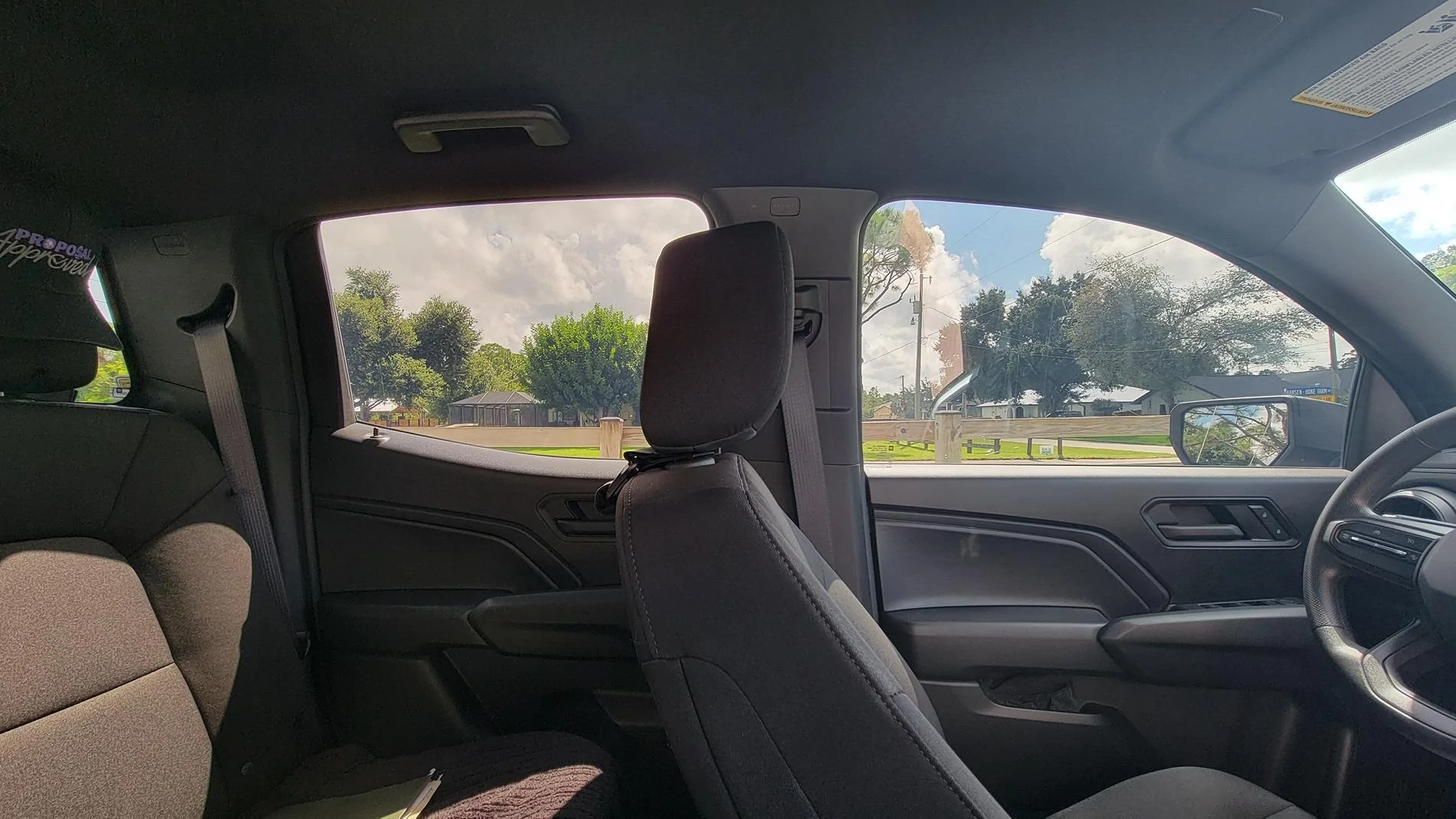 Tesla Cybertruck Window Tint VLT From Factory (Measured Tint % Numbers) 20240904_112028