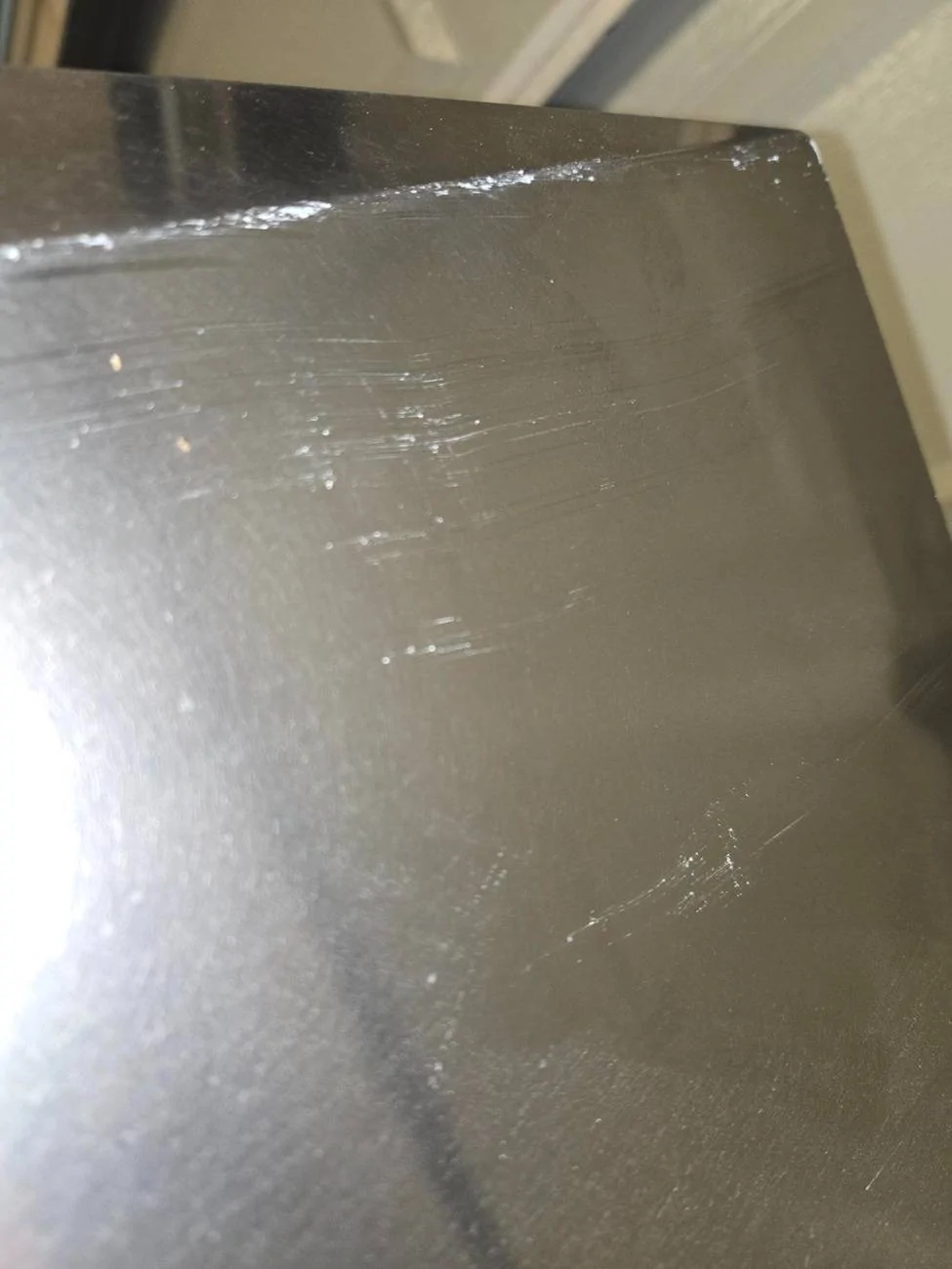 Tesla Roadster 2nd gen Auto park scratched my truck! 20250418_152423