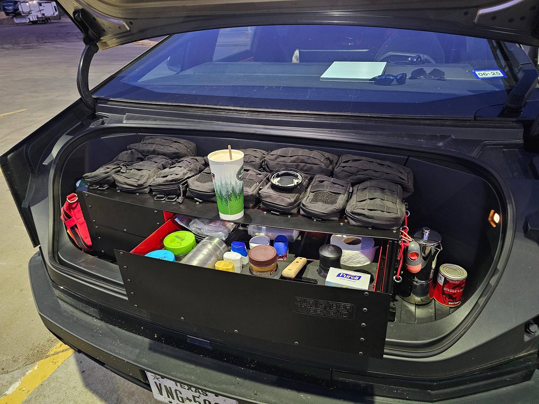 Tesla Cybertruck Can we still call off grid camping in the Cybertruck Boondocking? 20250512_052848