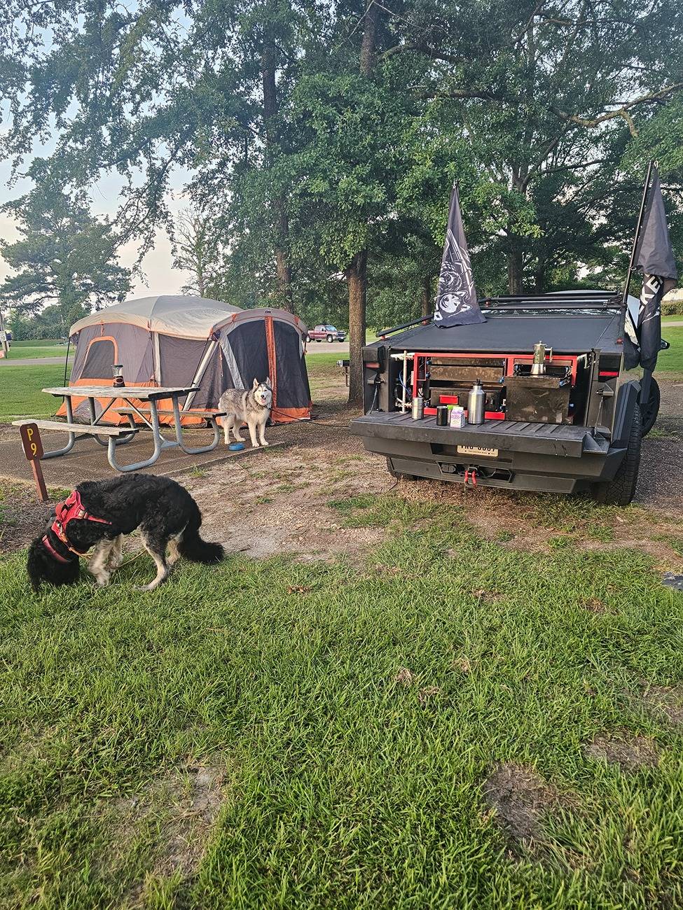 Tesla Cybertruck Can we still call off grid camping in the Cybertruck Boondocking? 20250628_060845