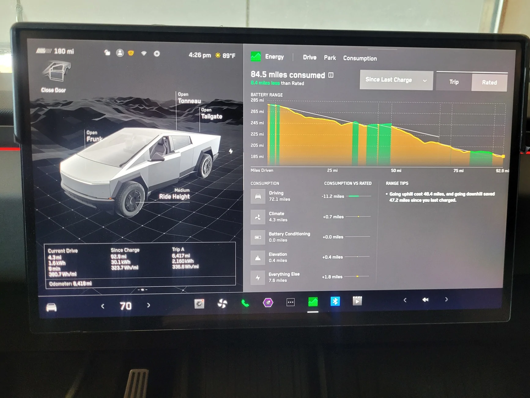 Tesla Roadster 2nd gen Newbie Range Question 20250801_162650