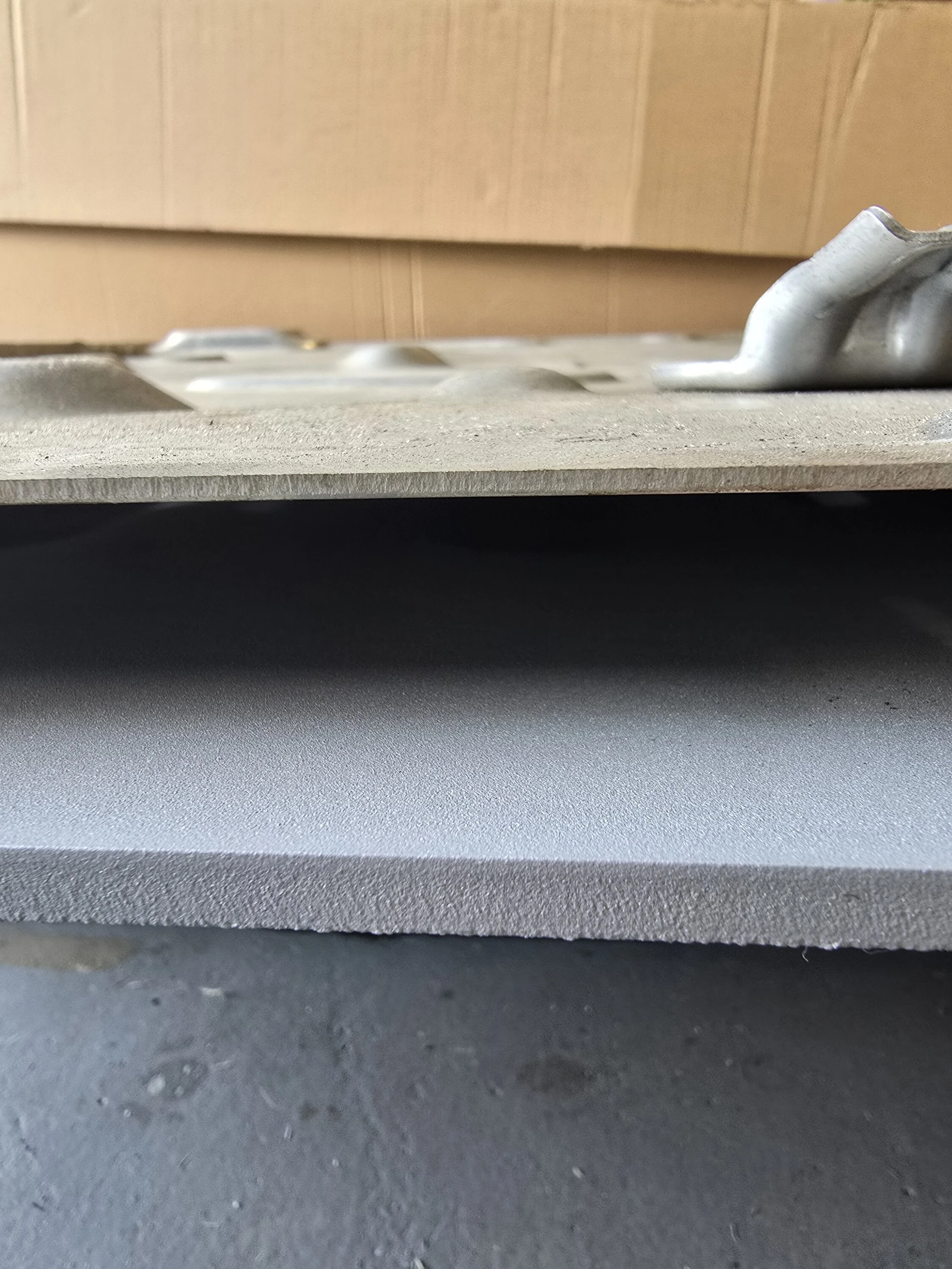 Tesla Cybertruck RIVAL skid plate and Lower Control Arms skid plates (via TSportsline) 20250819_134151