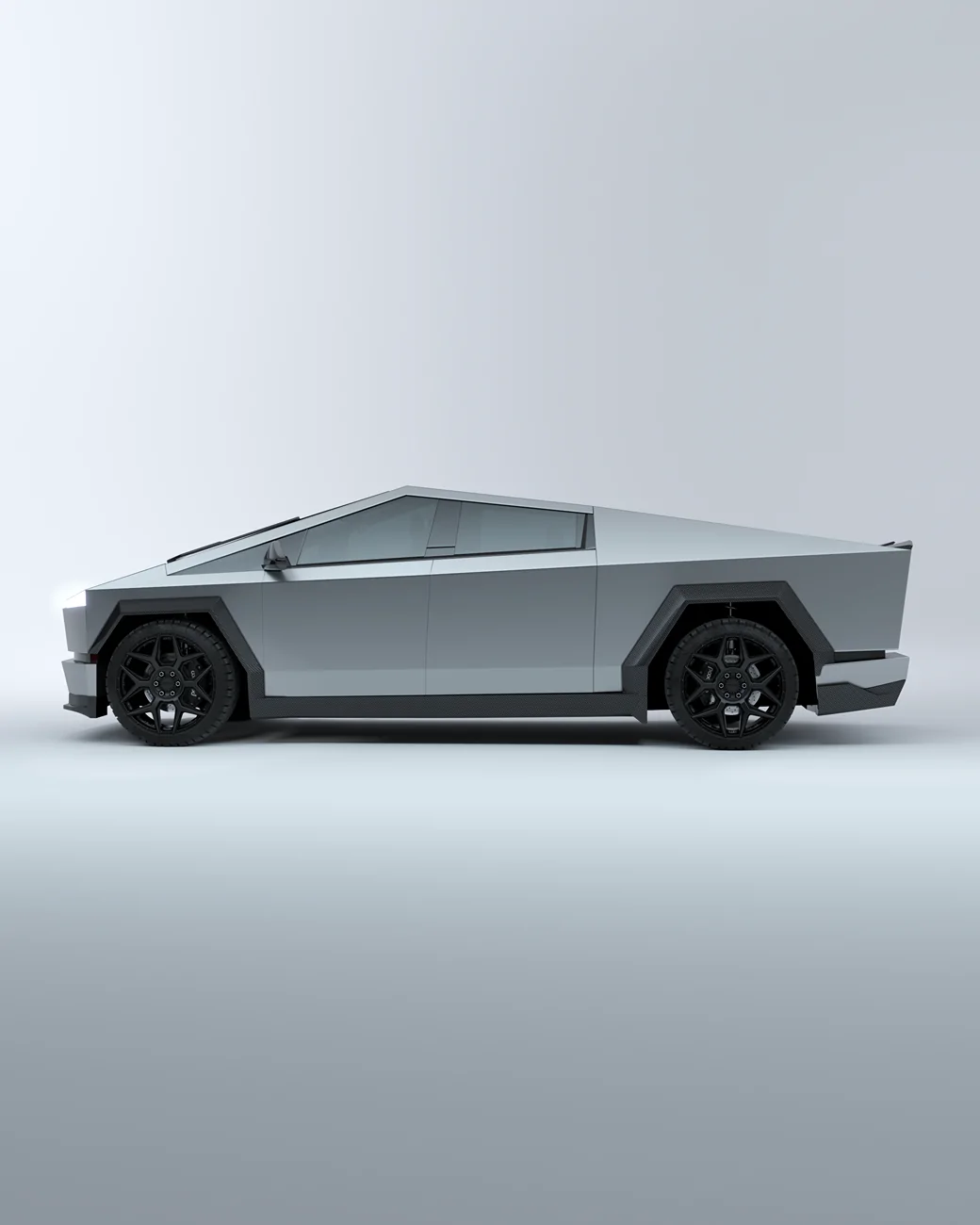 Tesla Cybertruck New: Carbon fiber body kit for Cybertruck by Renegade Design 21