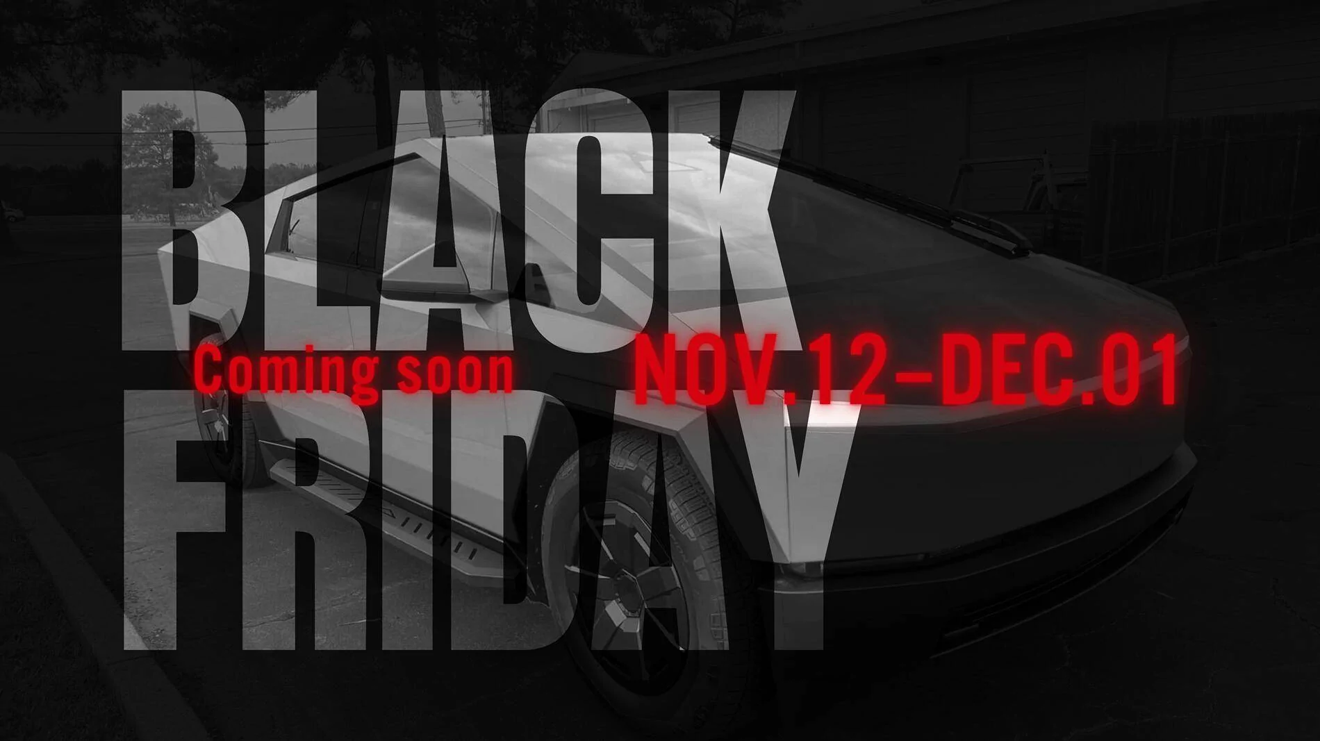 Tesla Cybertruck [CyberGear] Countdown to Black Friday Savings on All Cybertruck Essentials! 23346e8bb0bad1036087ab03a704e3c