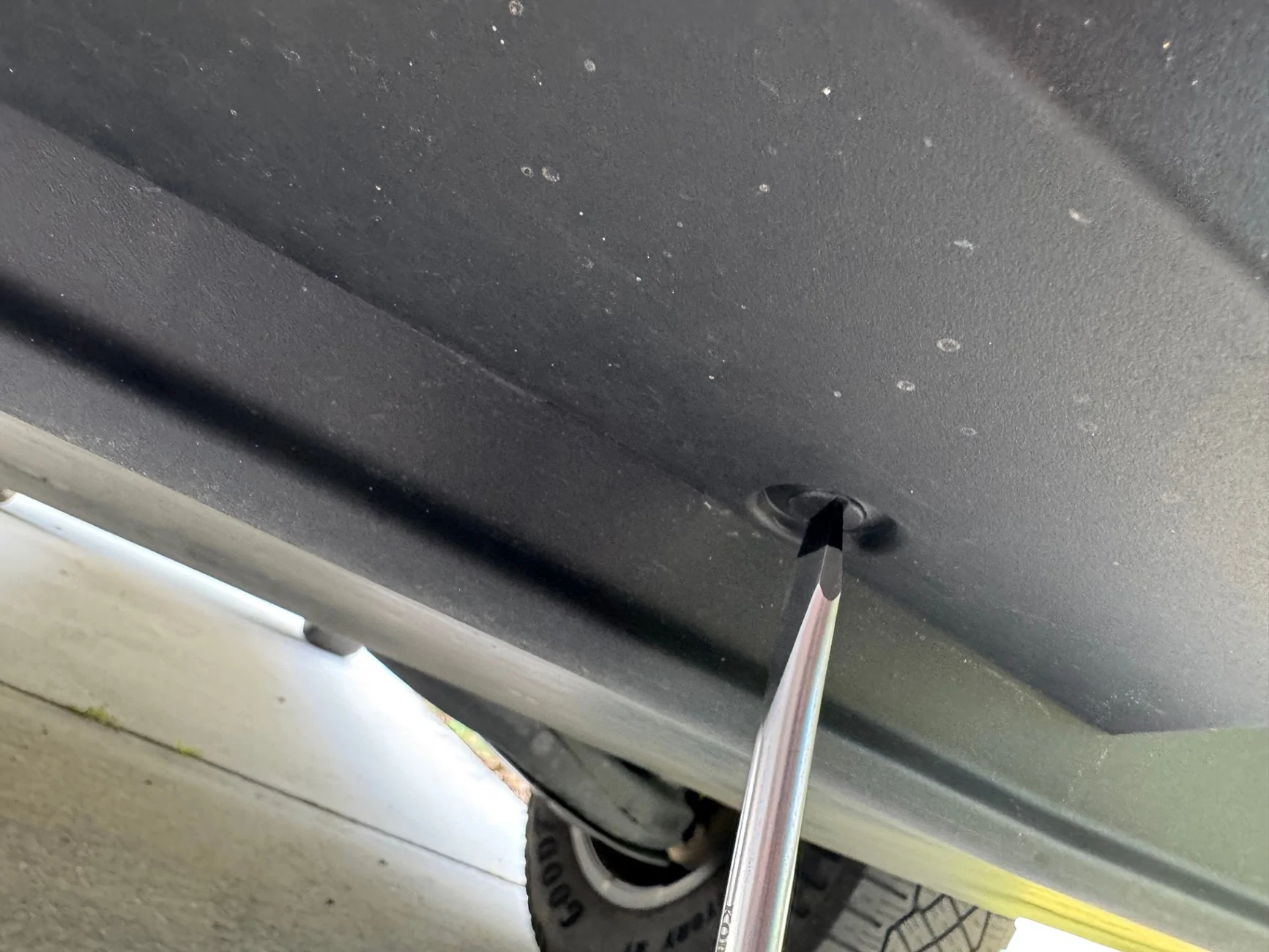 Tesla Roadster 2nd gen PSA - Removal and Re-install of Trailer Hitch Cover - Super simple, don't be afraid! 3