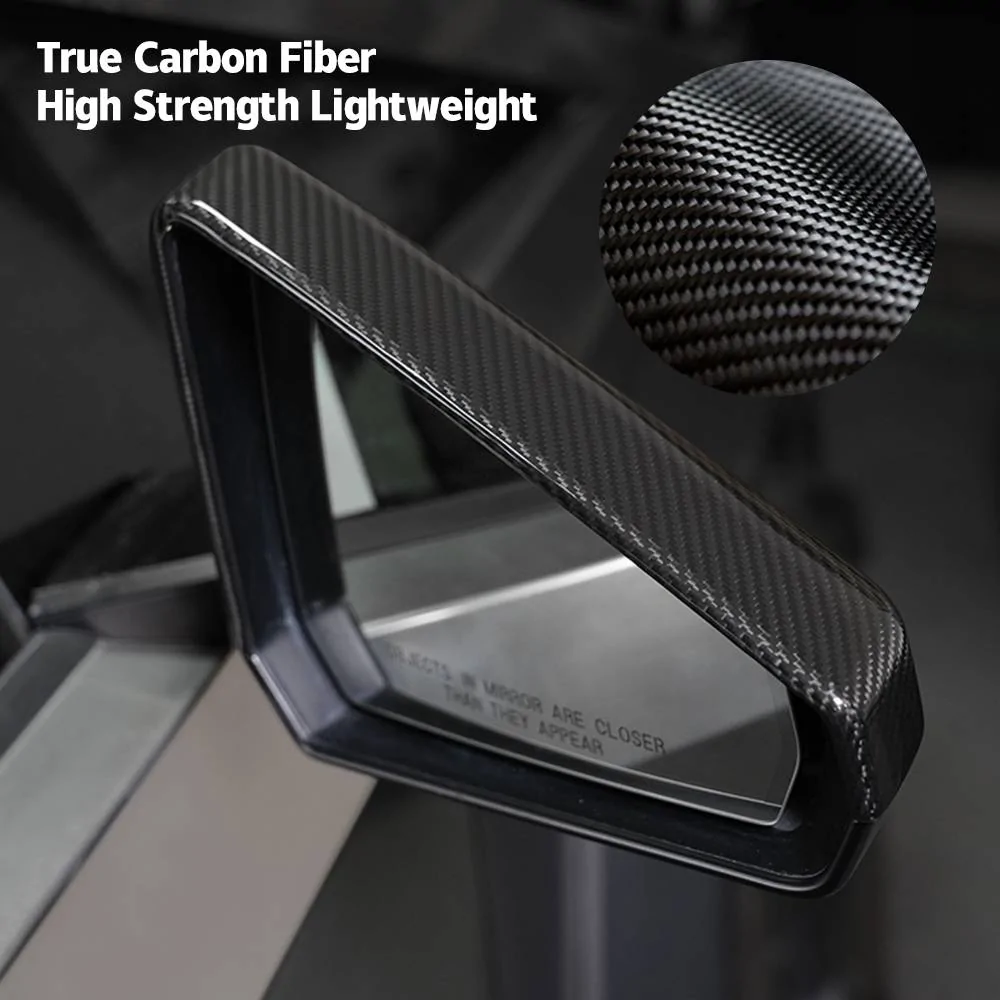 Tesla Cybertruck 𝐂𝐲𝐛𝐞𝐫𝐭𝐫𝐮𝐜𝐤 𝐜𝐚𝐫𝐛𝐨𝐧 𝐟𝐢𝐛𝐞𝐫 𝐦𝐢𝐫𝐫𝐨𝐫 𝐜𝐨𝐯𝐞𝐫-𝐓𝐥𝐲𝐚𝐫𝐝 3