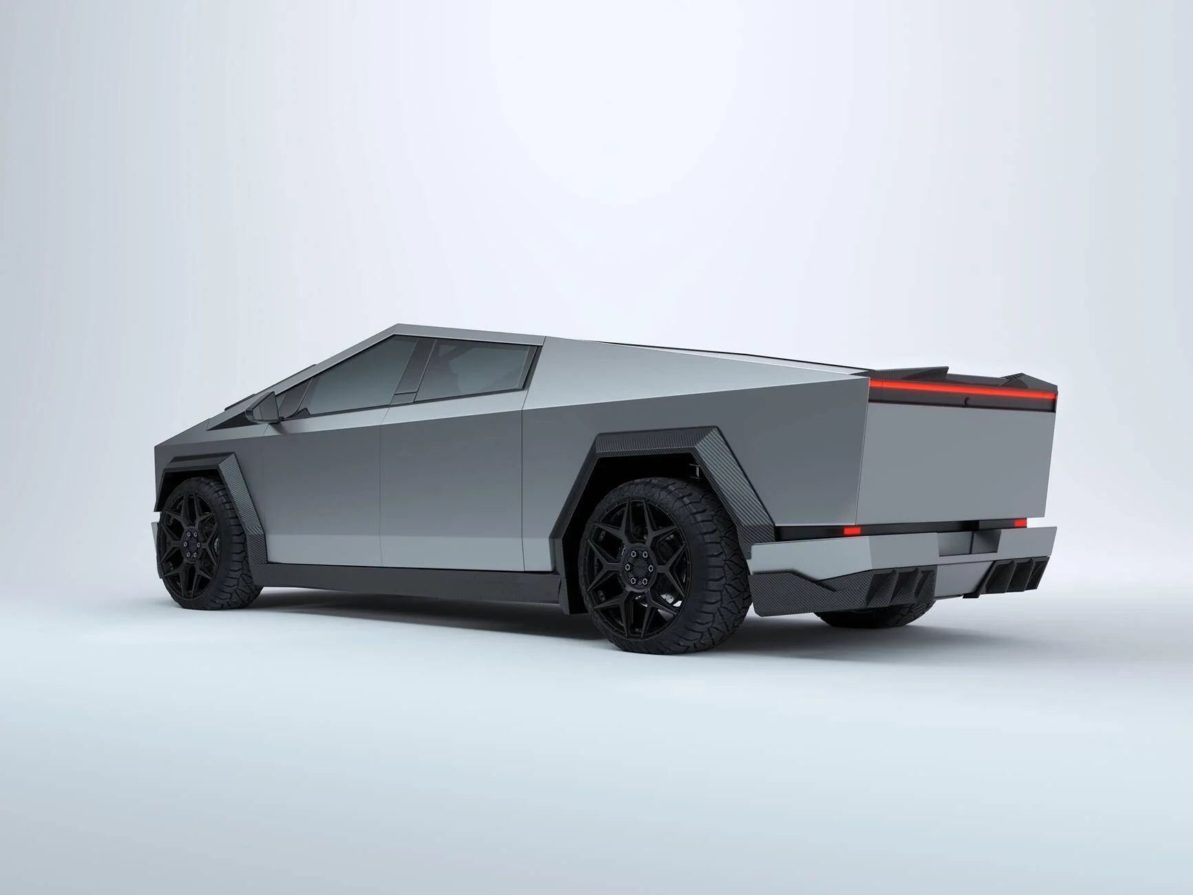 Tesla Cybertruck New: Carbon fiber body kit for Cybertruck by Renegade Design 3