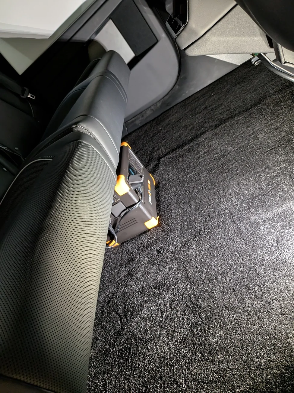 Tesla Roadster 2nd gen Cybergearco Cooler / Fridge / Refrigerator -- DC Install 338