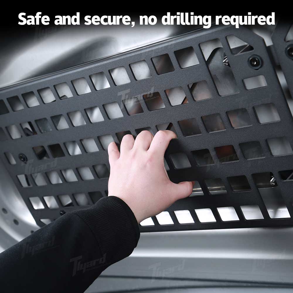 Tesla Cybertruck Tlyard Frunk Molle Panels for Tesla Cybertruck 2024 | Maximize Your Cybertruck Storage| 4