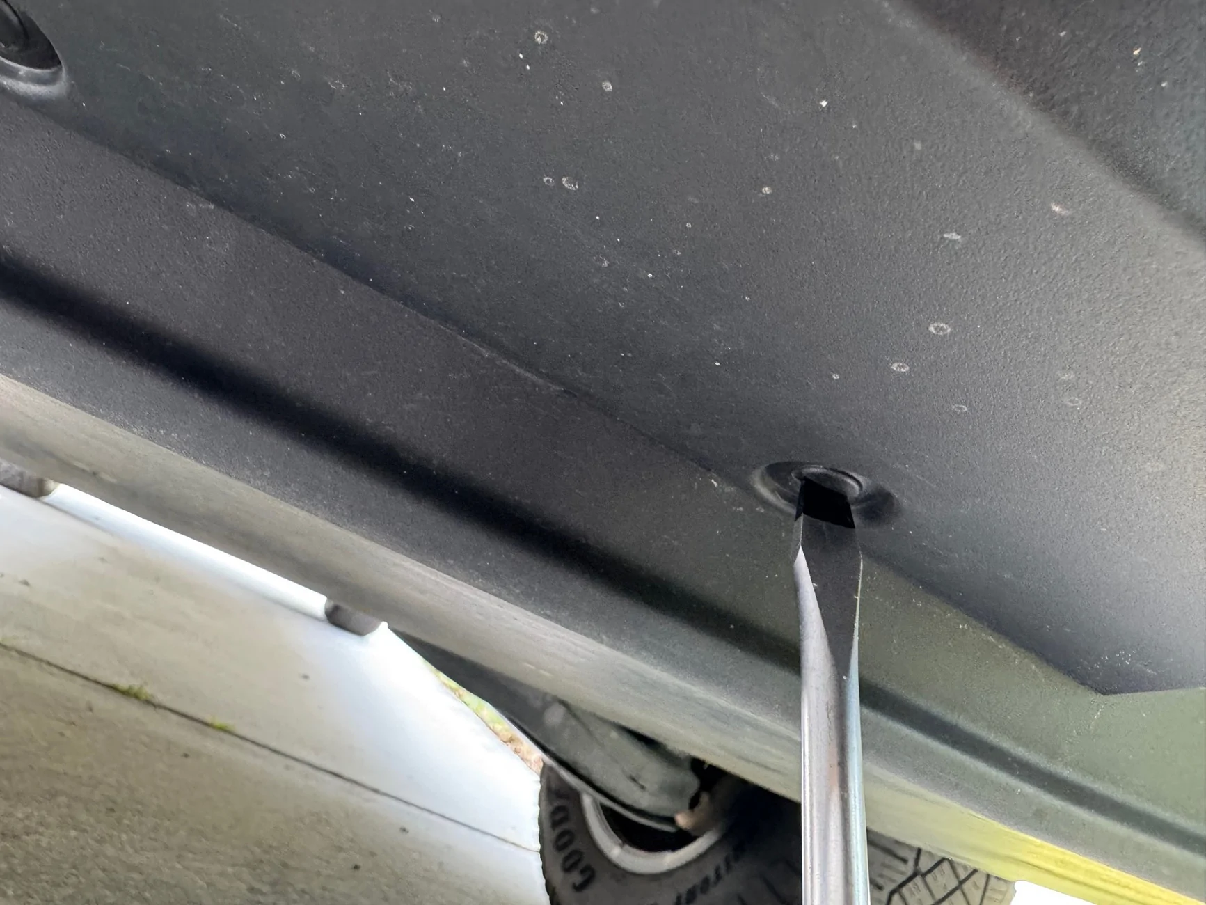 Tesla Roadster 2nd gen PSA - Removal and Re-install of Trailer Hitch Cover - Super simple, don't be afraid! 4