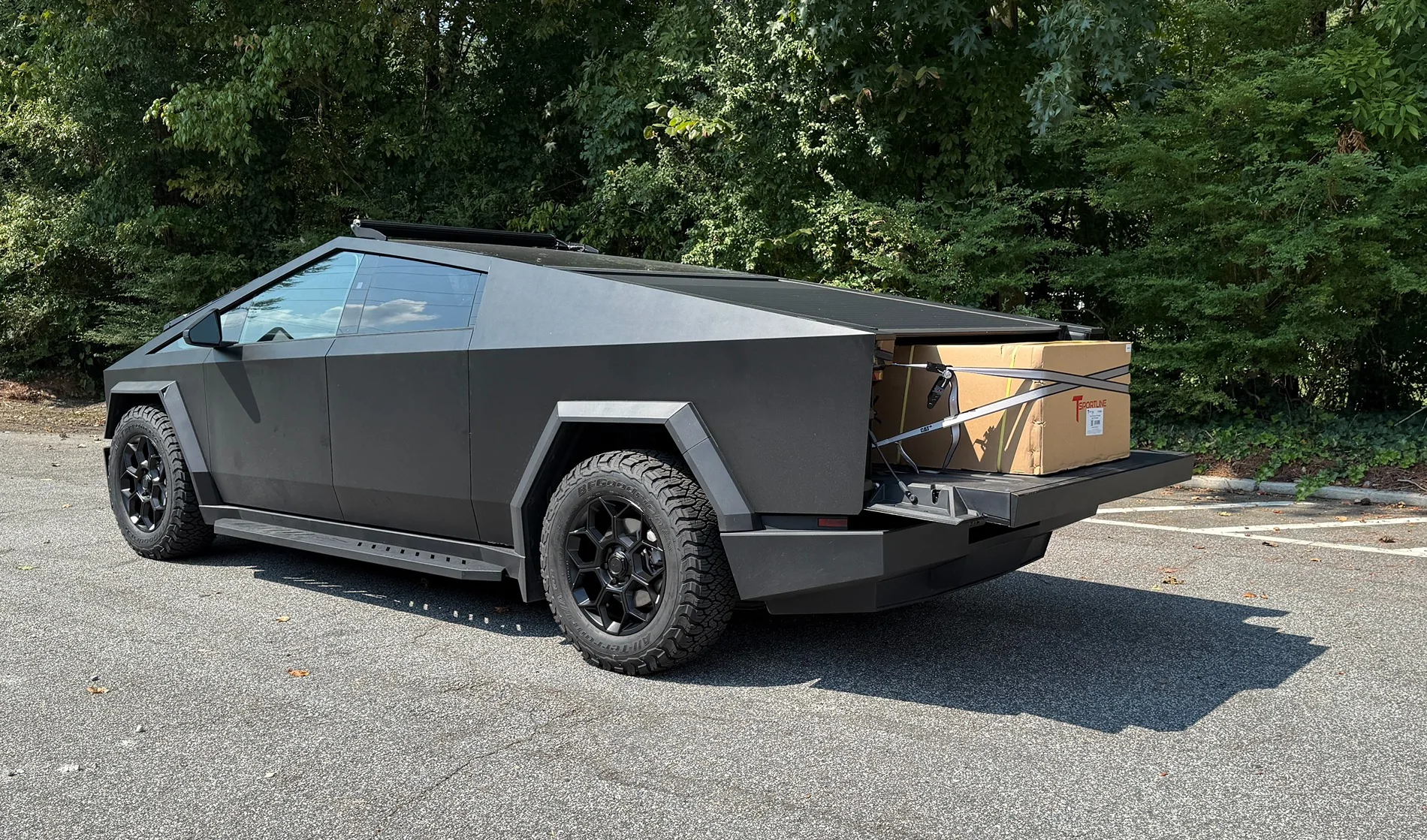 Tesla Cybertruck T Sportline 20" CT7 & BFG K03 Tires Installed! 4