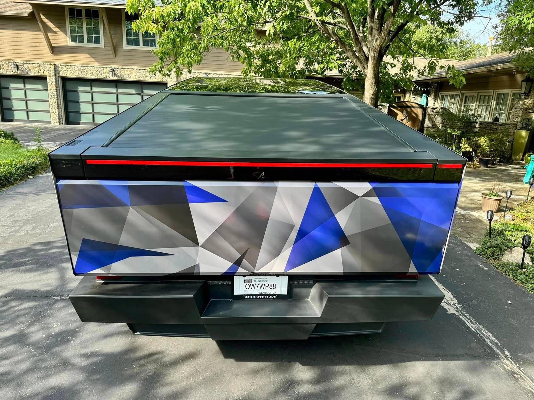 Tesla Cybertruck CUSTOM GRAPHICS / DESIGN / THEME Vinyl Wrap & PPF Cybertruck -- Photos & Videos 461291939_845008497823827_199692785738148488_n