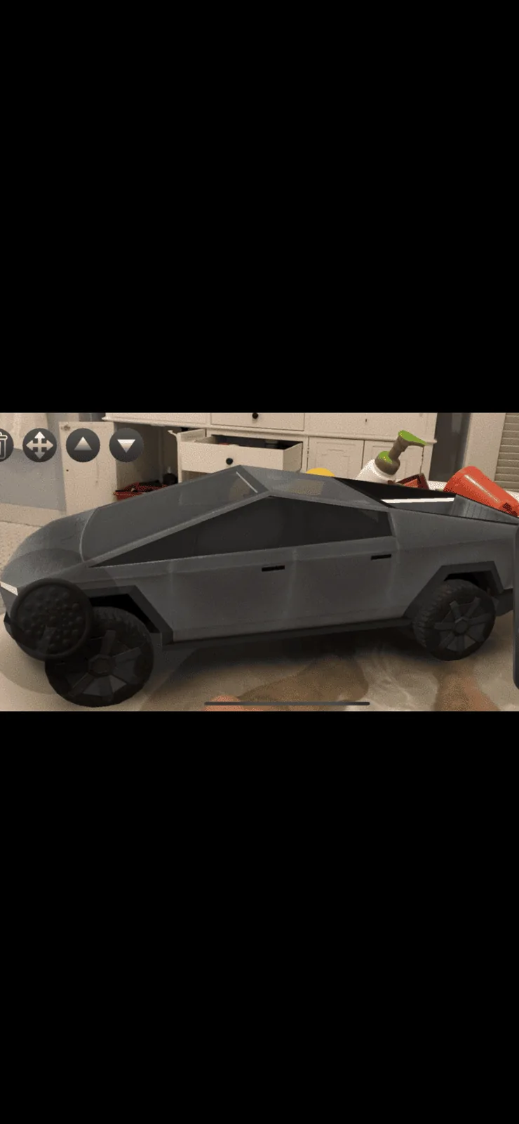 Tesla Cybertruck Augmented reality app visualizes if Cybertruck fits in your garage (or anywhere else) 4E0B36F3-3FC2-4F01-B78E-214CC450E255