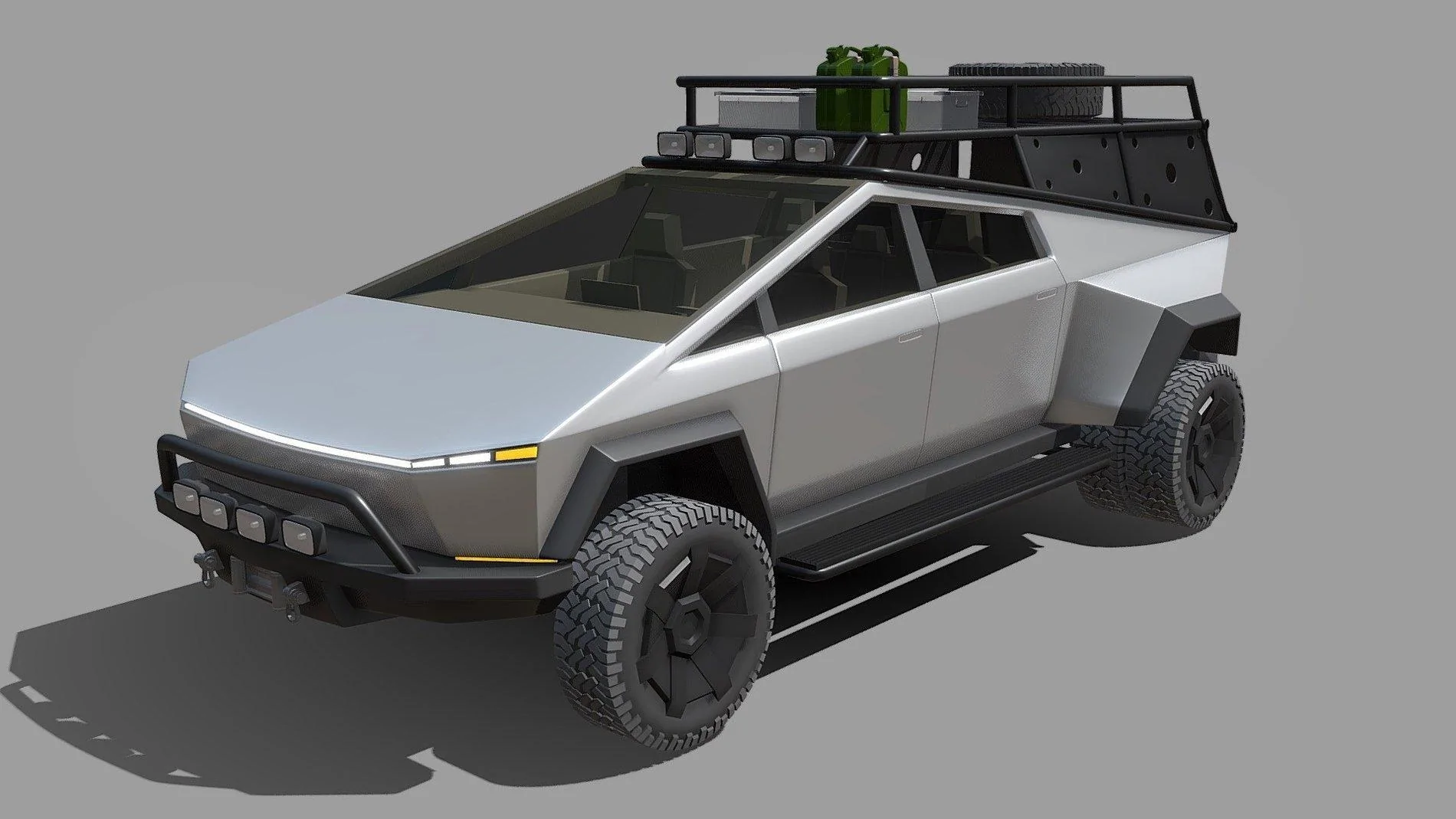 Tesla Roadster 2nd gen Full Length Roof-Bed Cargo Rack Concept 60DEC8C0-3641-4D31-9795-CD7A0C6765F4