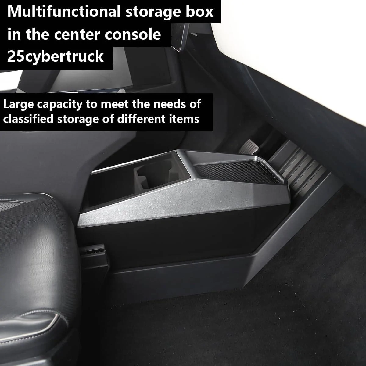 Tesla Cybertruck [INAGOTAR] Cybertruck Center Console Multifunction Storage Box - Price Slashed by $50! 💥🚗 61-TlrZvNzL._AC_SL1200_