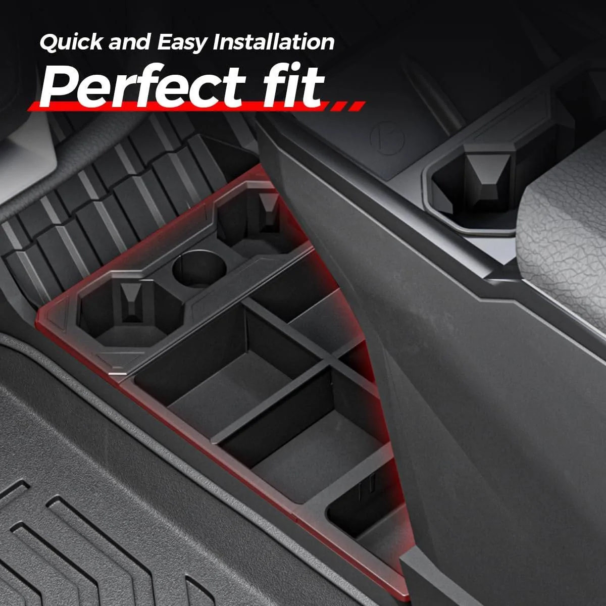 Tesla Cybertruck 【INAGOTAR⚡】 Cybertruck Central control under the split storage box 61G0-Y3V72L._SL1200_