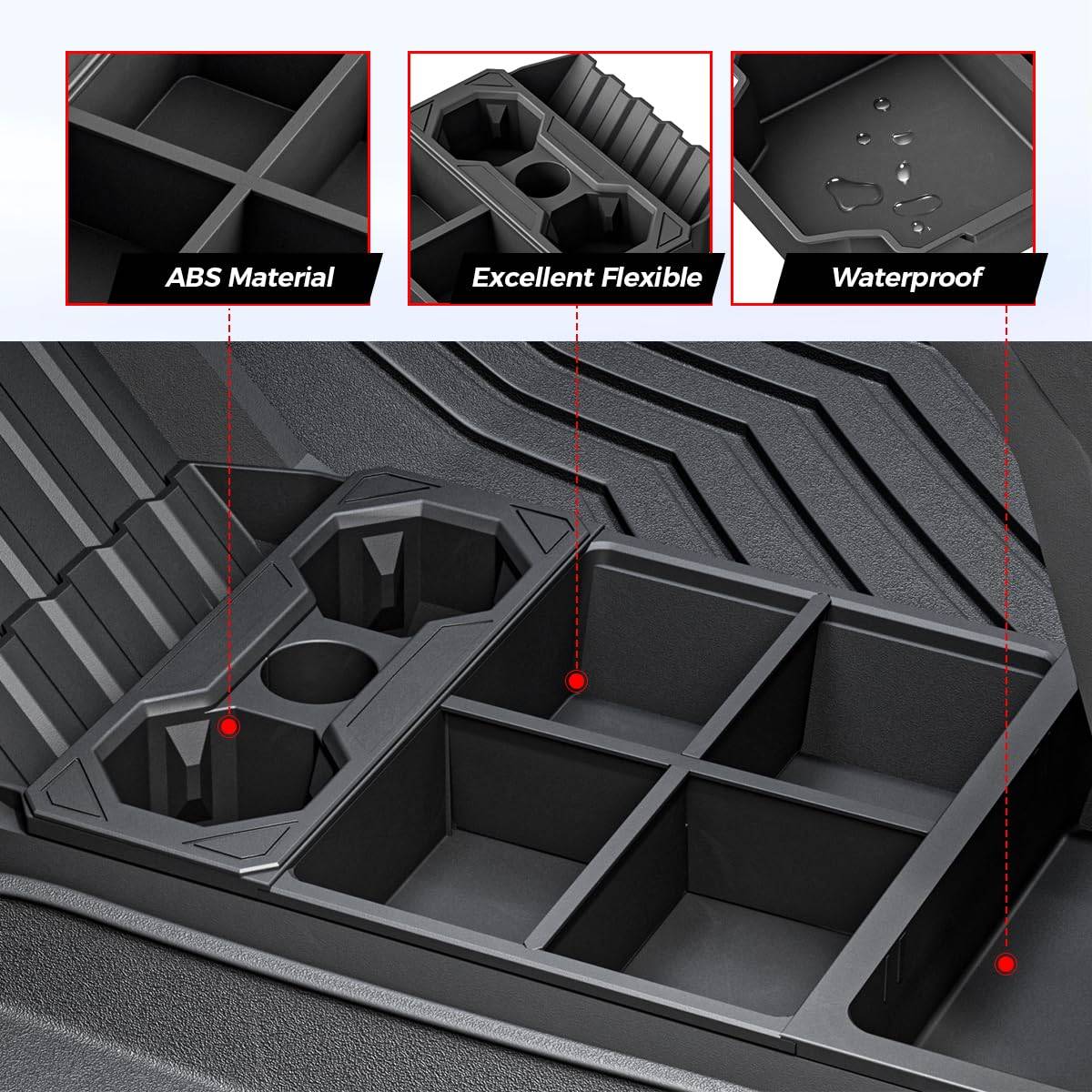 Tesla Cybertruck [INAGOTAR⚡]🚗 Attention Tesla Cybertruck Owners: Your Must-Have Storage Solution is Here! 🚗 71-0iOUMSHL._SL1200_