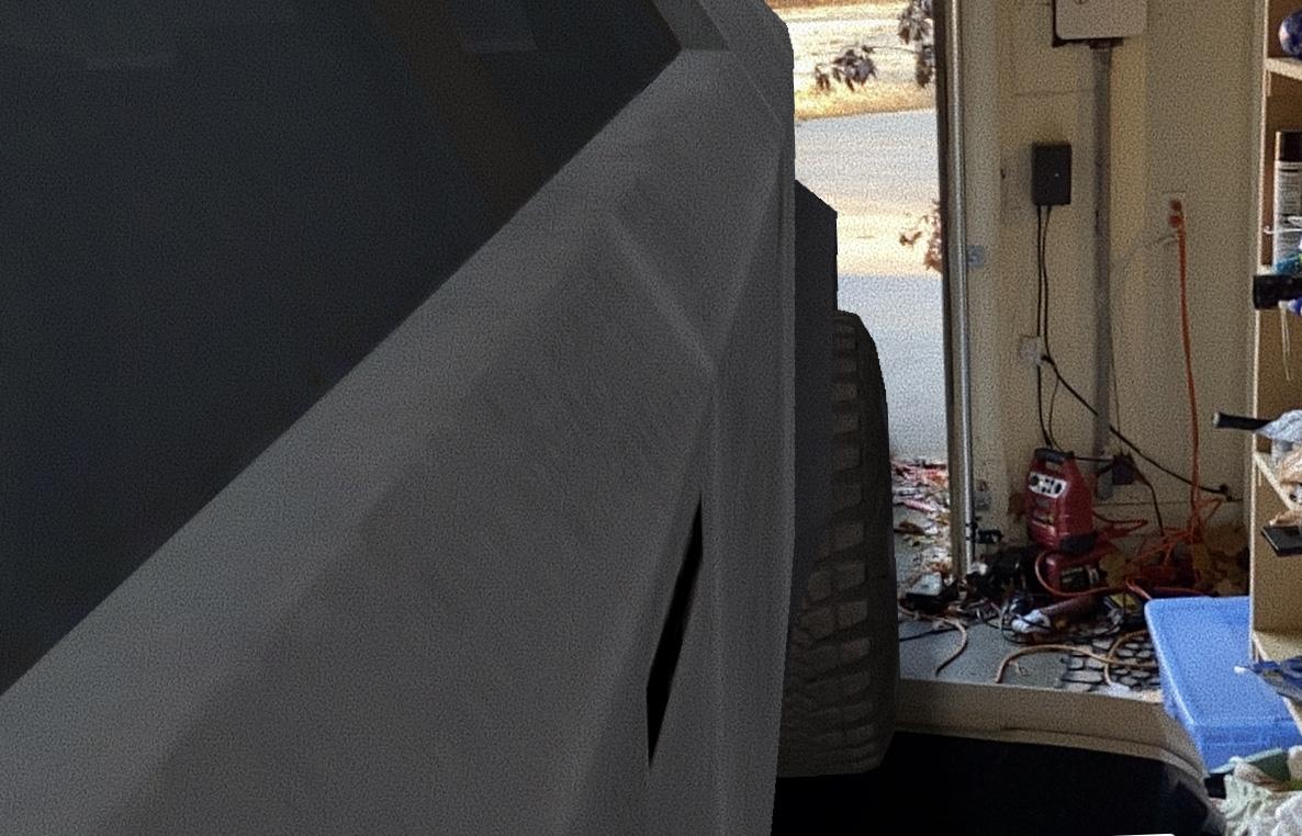 Tesla Cybertruck Augmented reality app visualizes if Cybertruck fits in your garage (or anywhere else) 894F9544-04FA-43D3-BA9D-6293DEC73D94